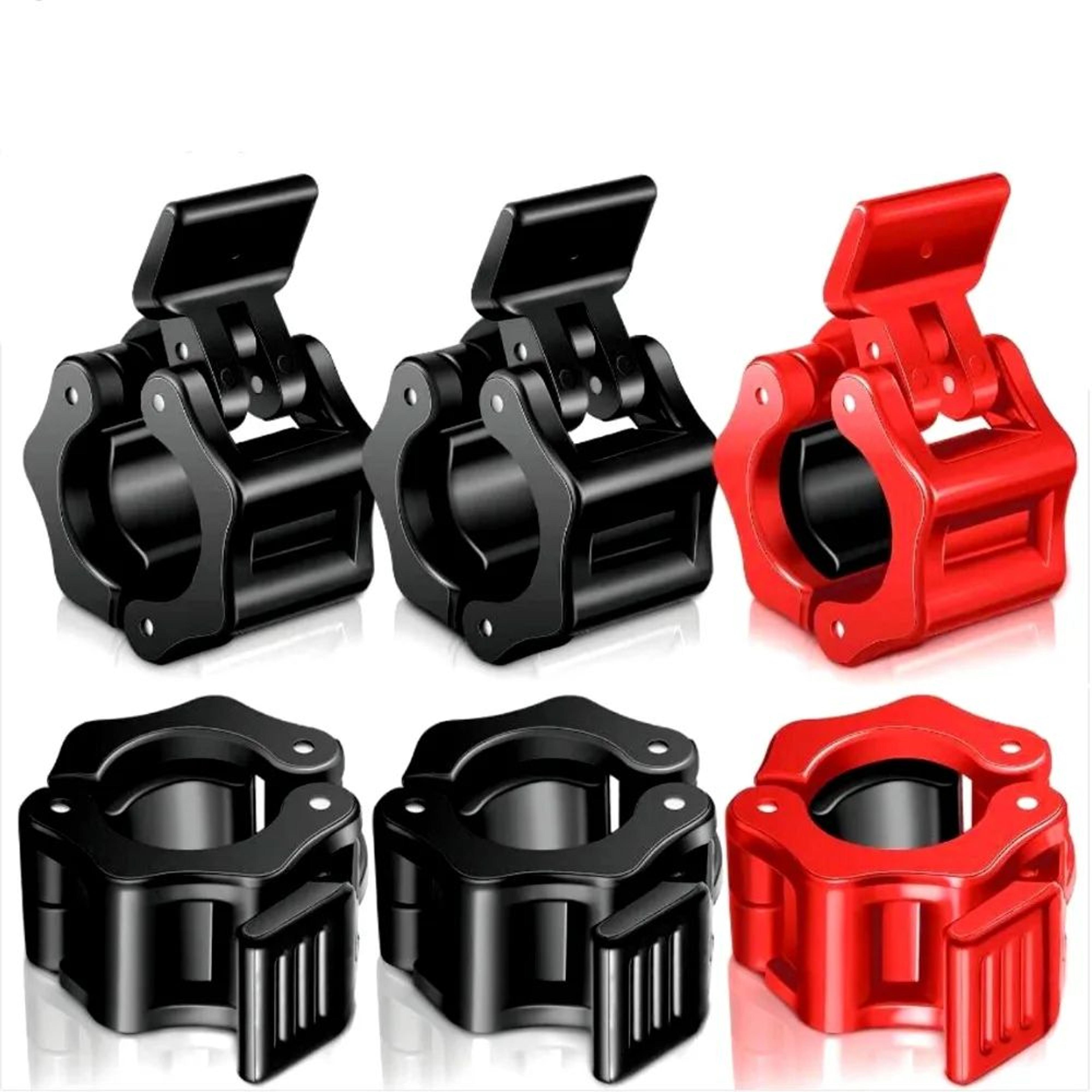 2pcs Quick Release Barbell Clamps  ABS Weight Bar Lock Collars For 25 Mm 28 Mm  30 Mm Barbells 0