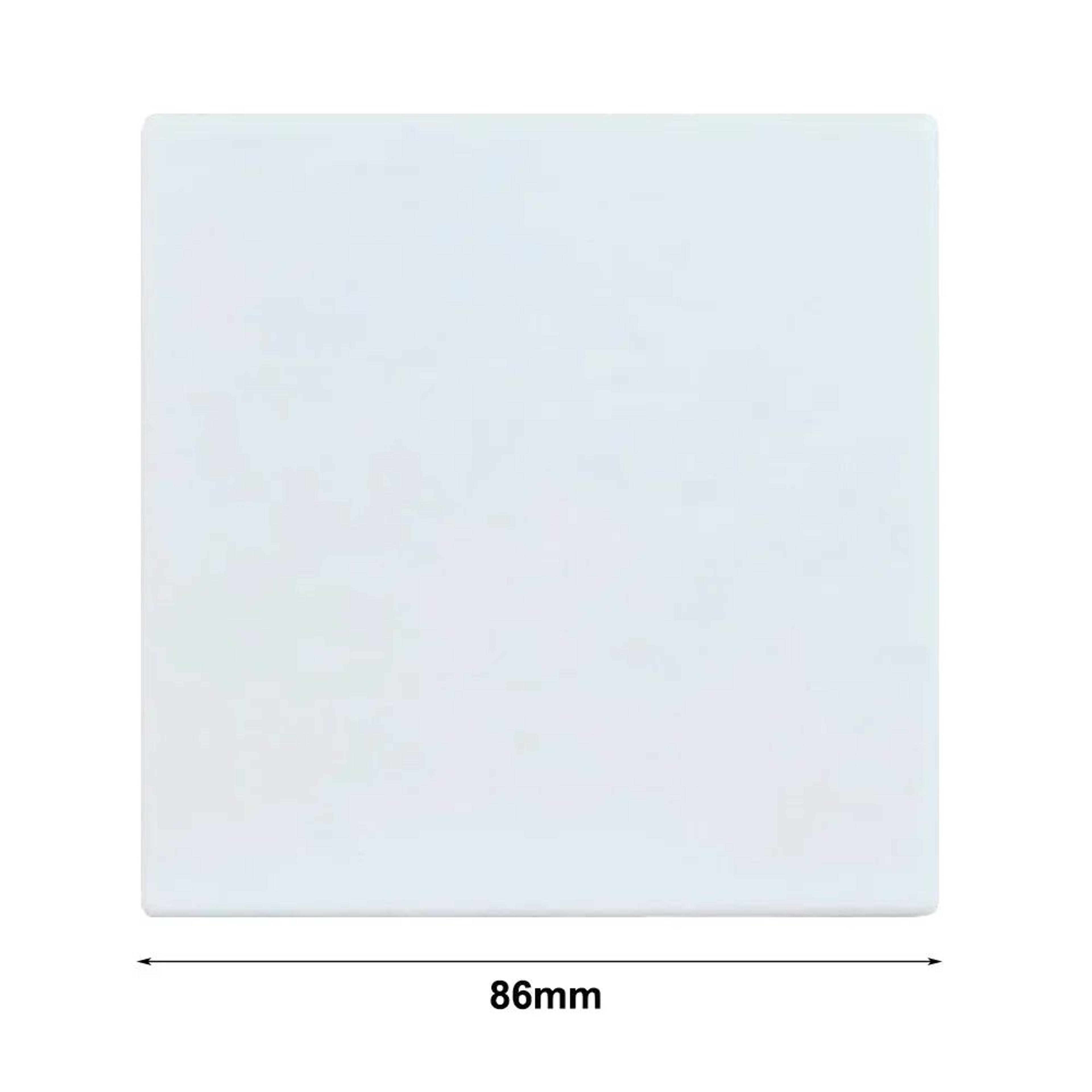 SelfAdhesive Switch Blank Cover Panel  86 Type ABS Wall Socket Cover Plate For Home Wall Repair  De 9