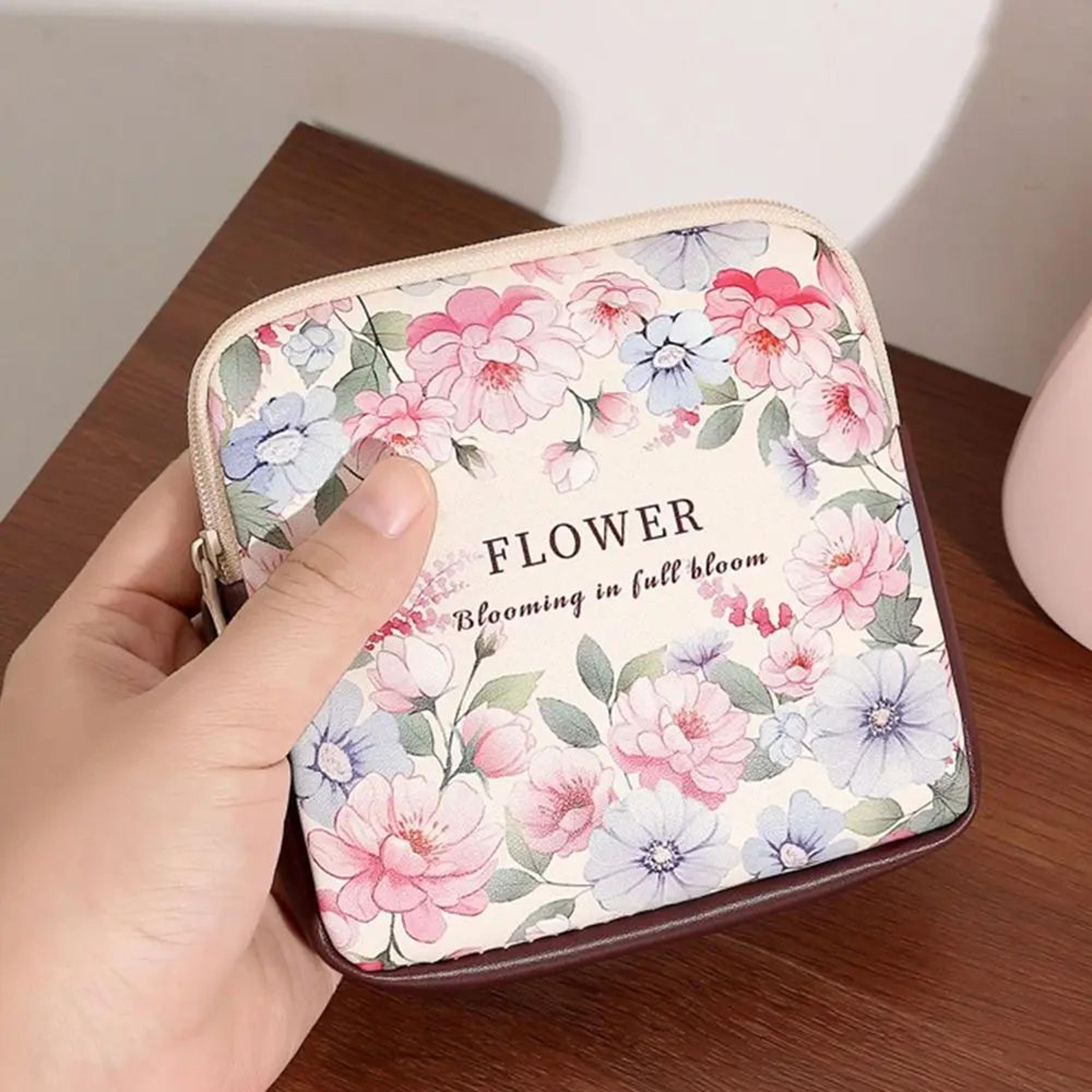 Creative PVC Sanitary Pad Storage Bag  Multipurpose Mini Organizer Pouch For Coins Data Cables  Tra 8