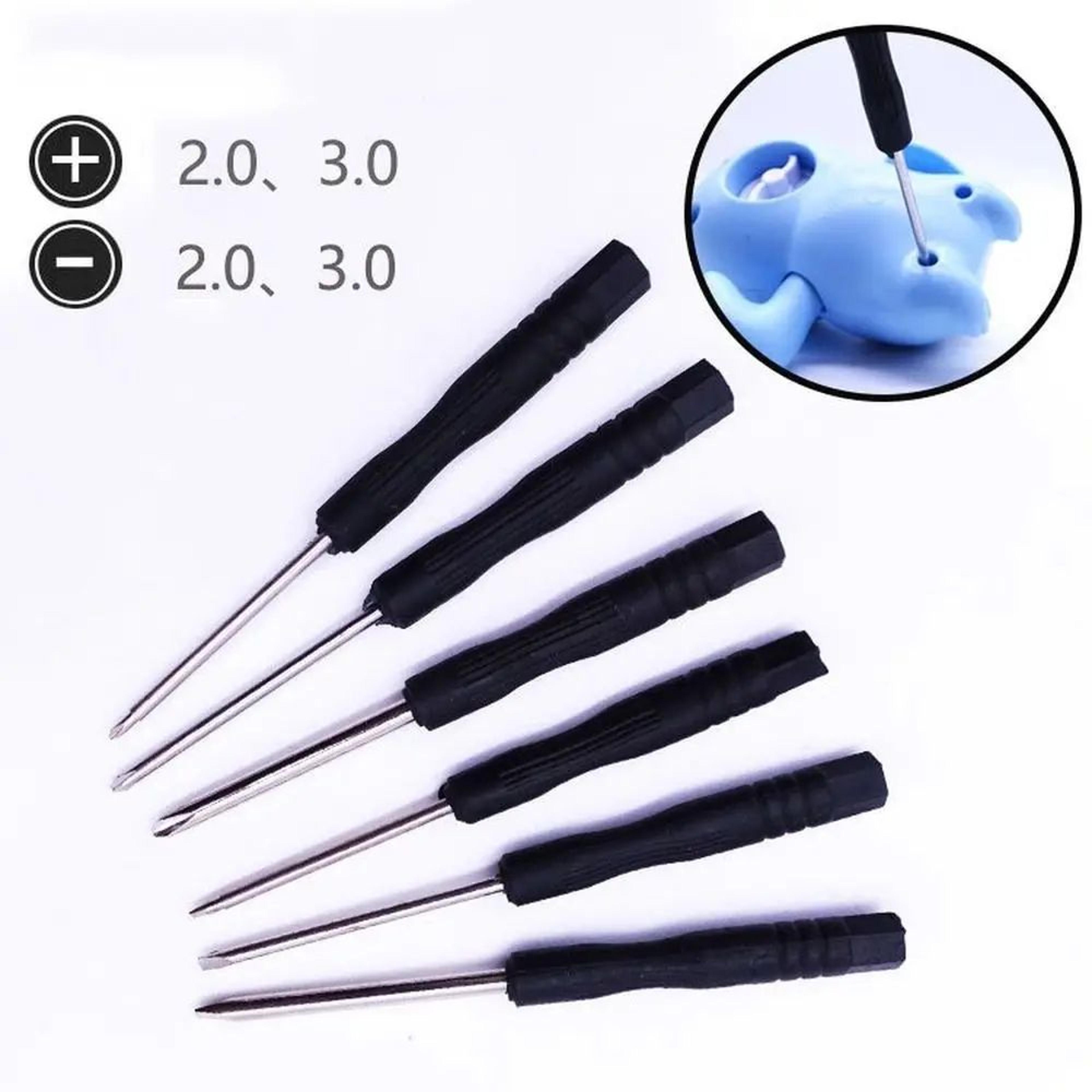 10pcs Mini Precision Screwdriver Set  2 Mm  3 Mm Slotted Phillips Repair Tools For Phones Electroni 0