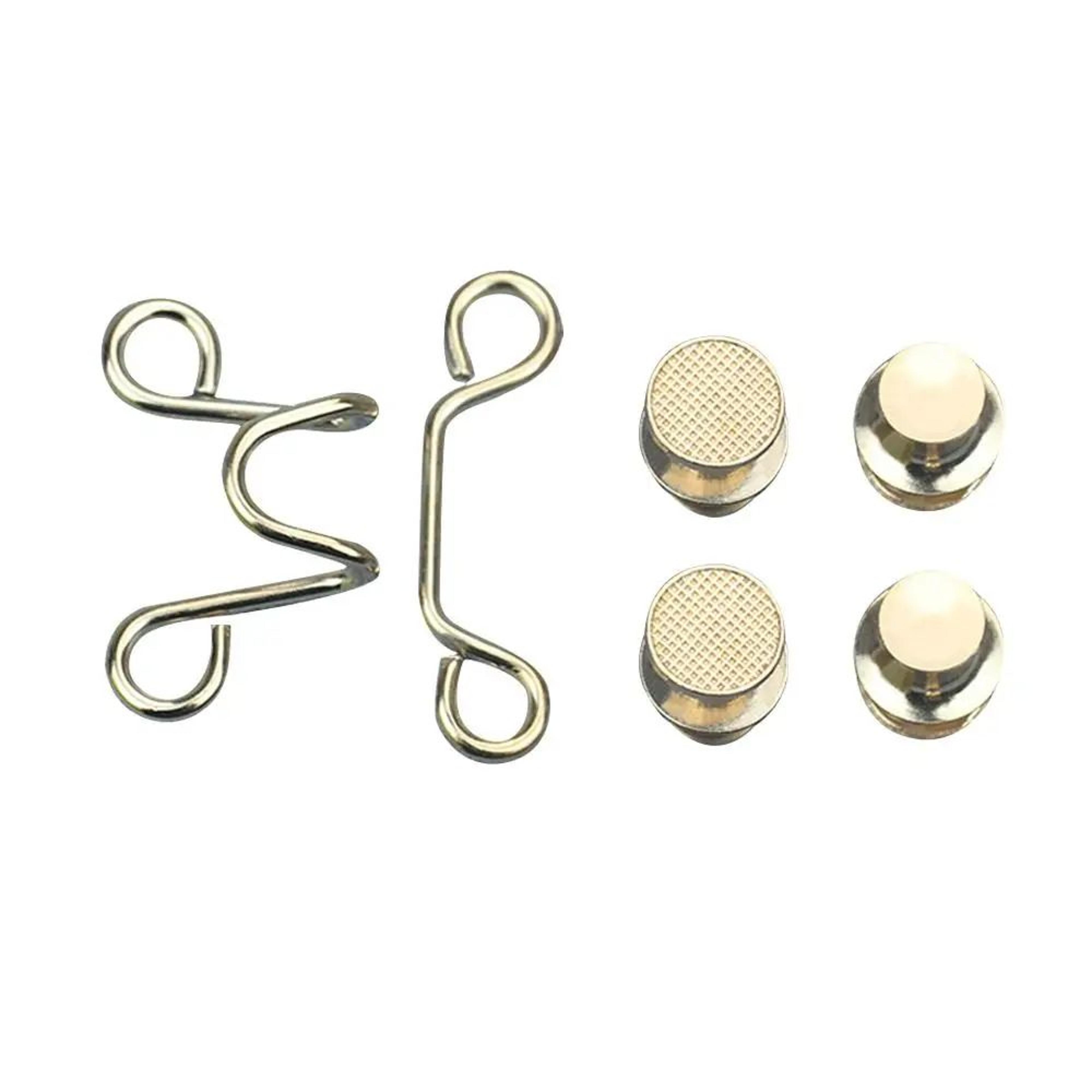 2pcs Adjustable Jean Button Pins  NoSew Pant Waist Tightener Clips For Jeans Skirts  Clothing Alter 10