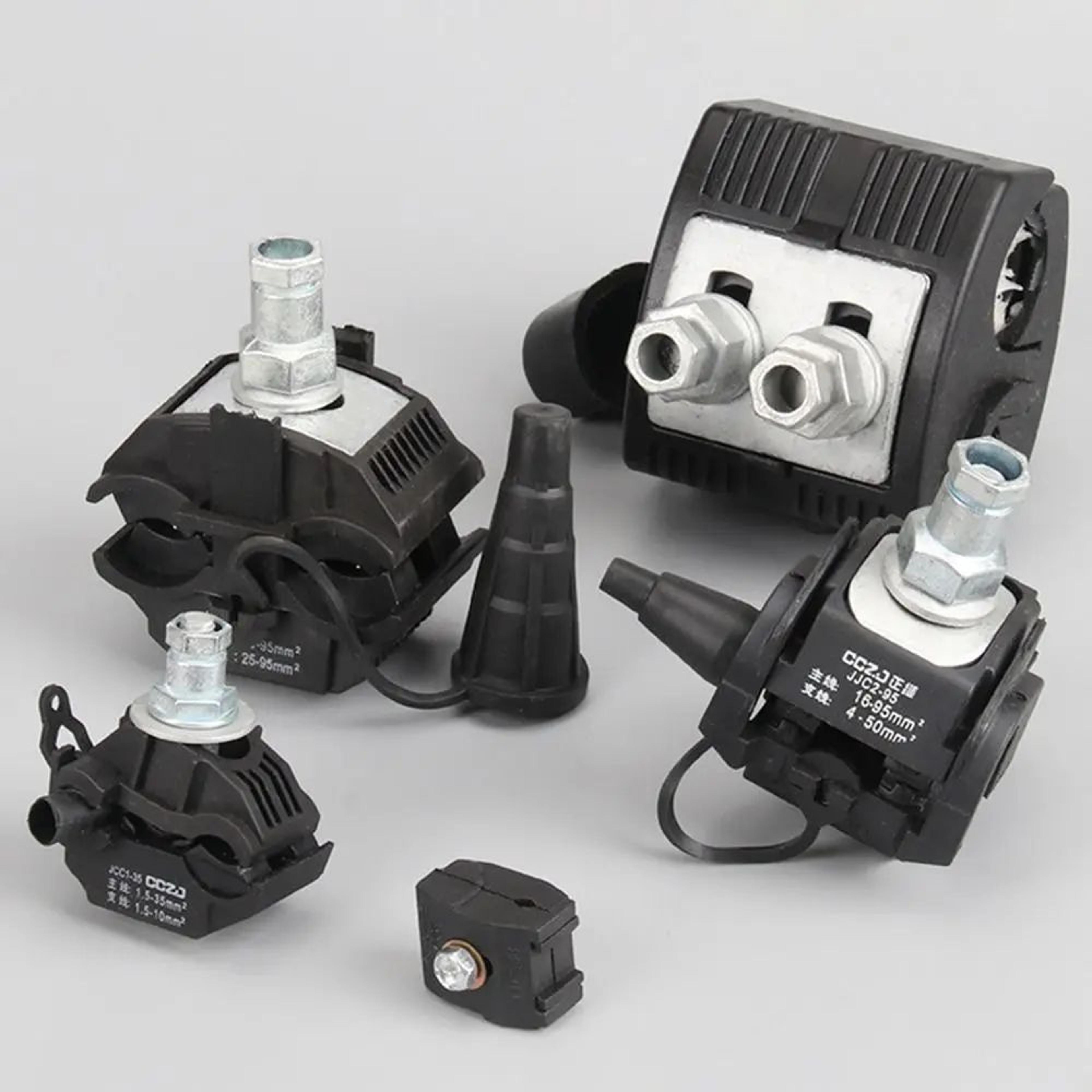 63A395A Insulation Piercing Connector Clamp  1KV Waterproof Cable Branch Connector For Electrical W 2
