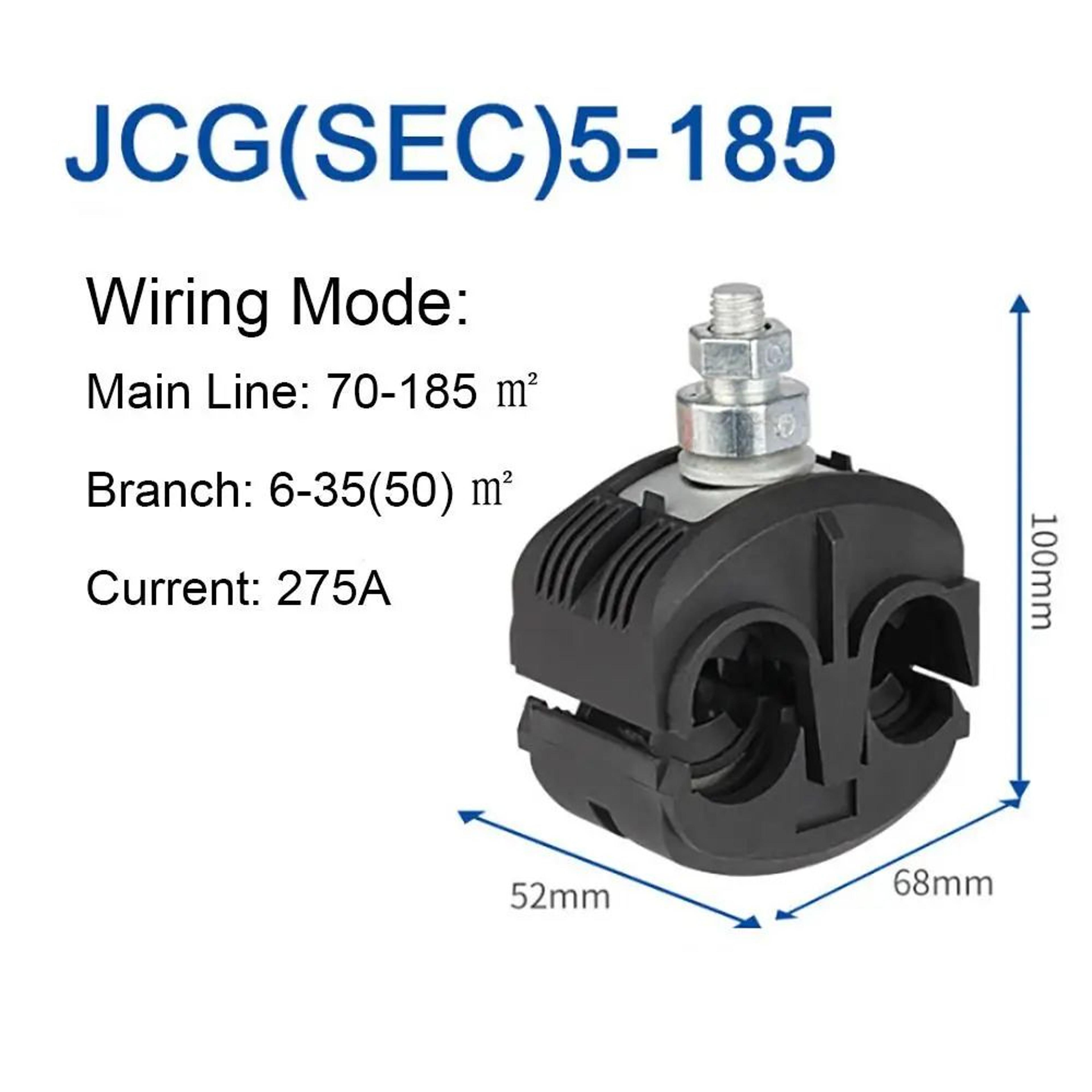 63A395A Insulation Piercing Connector Clamp  1KV Waterproof Cable Branch Connector For Electrical W 13