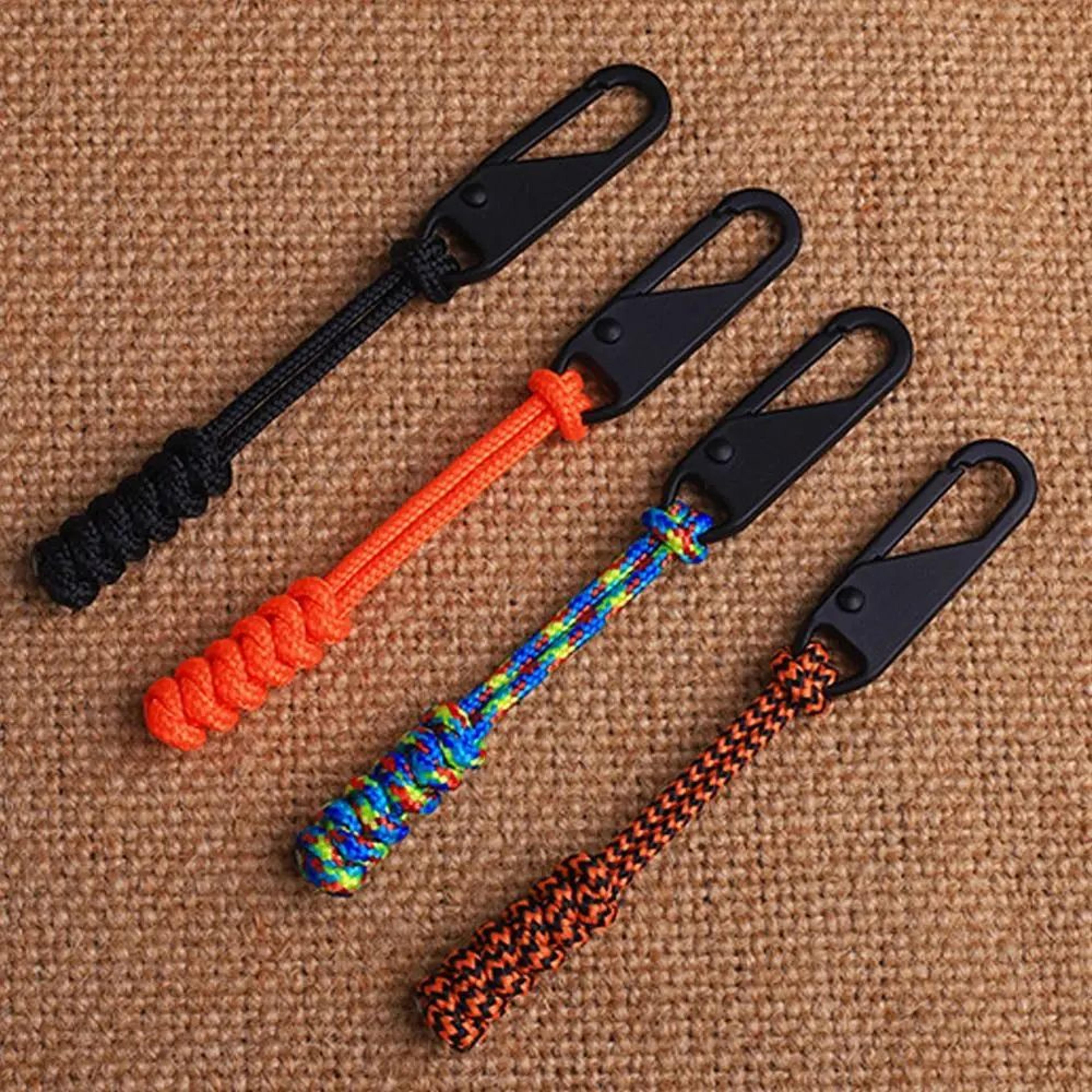Detachable Zipper Puller Replacement  Durable Rope Zipper Pull Tab For Backpacks Jackets Luggage  O 1