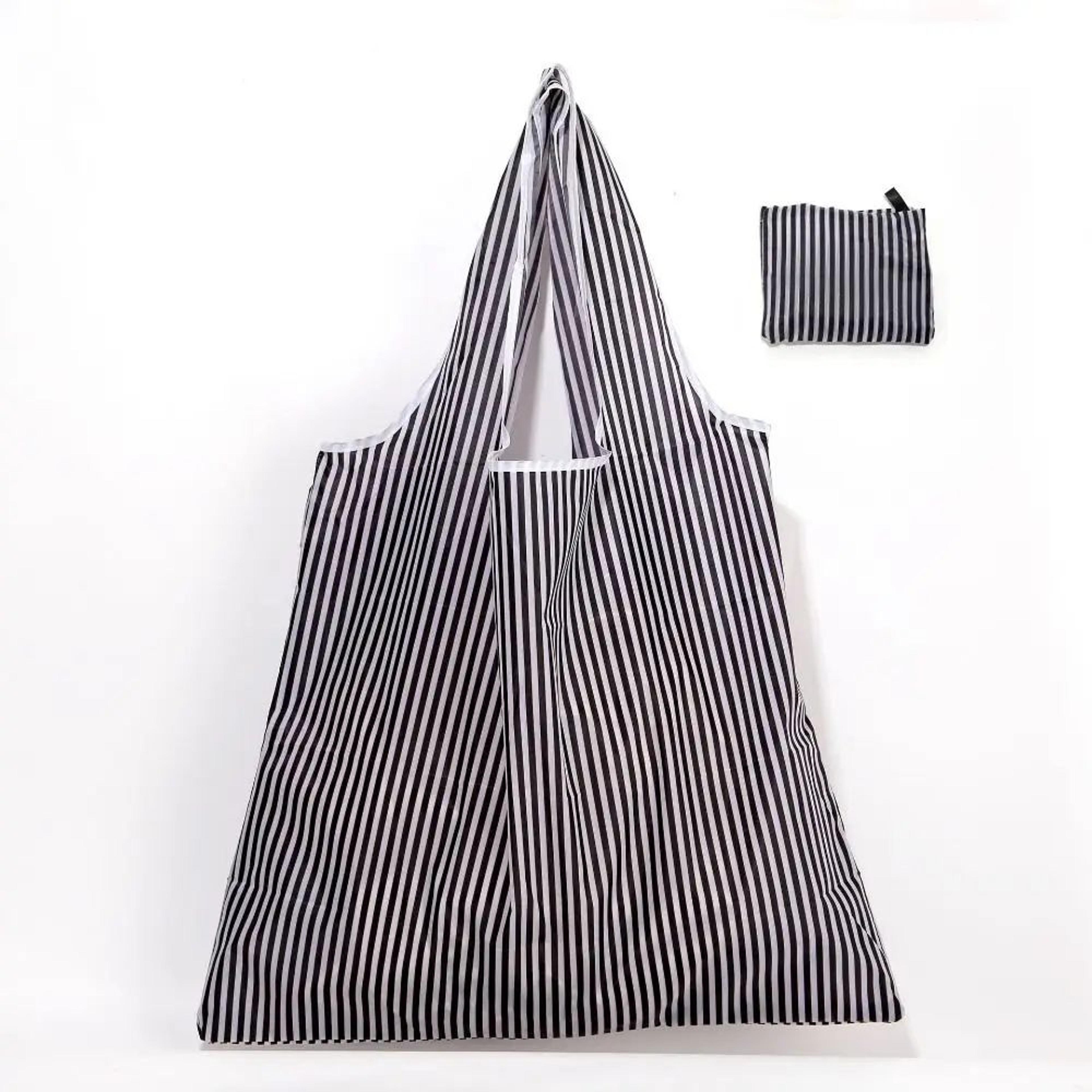 Large Capacity Foldable Shopping Tote Bag  Reusable Lightweight EcoFriendly Grocery  Travel Storage 11