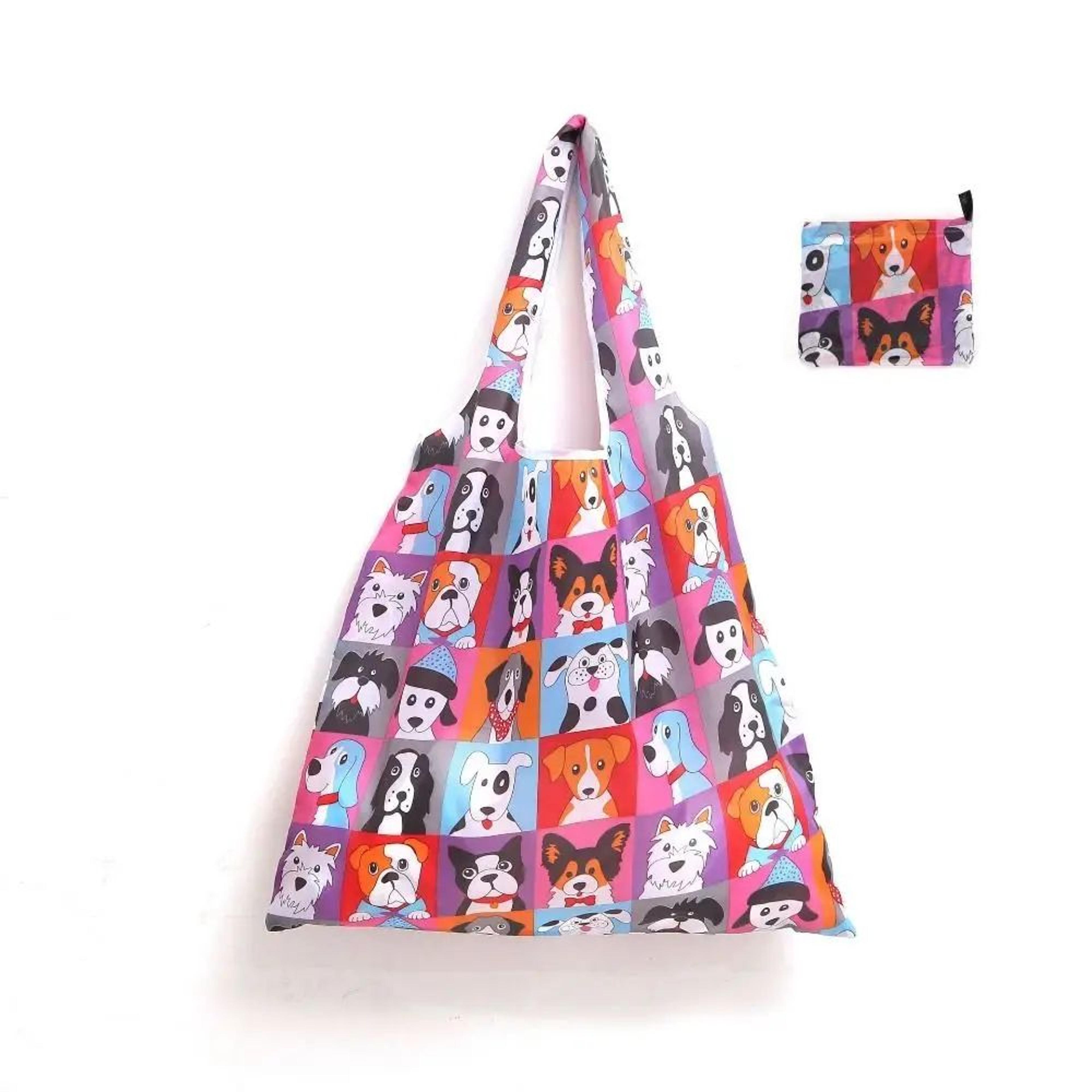 Large Capacity Foldable Shopping Tote Bag  Reusable Lightweight EcoFriendly Grocery  Travel Storage 9