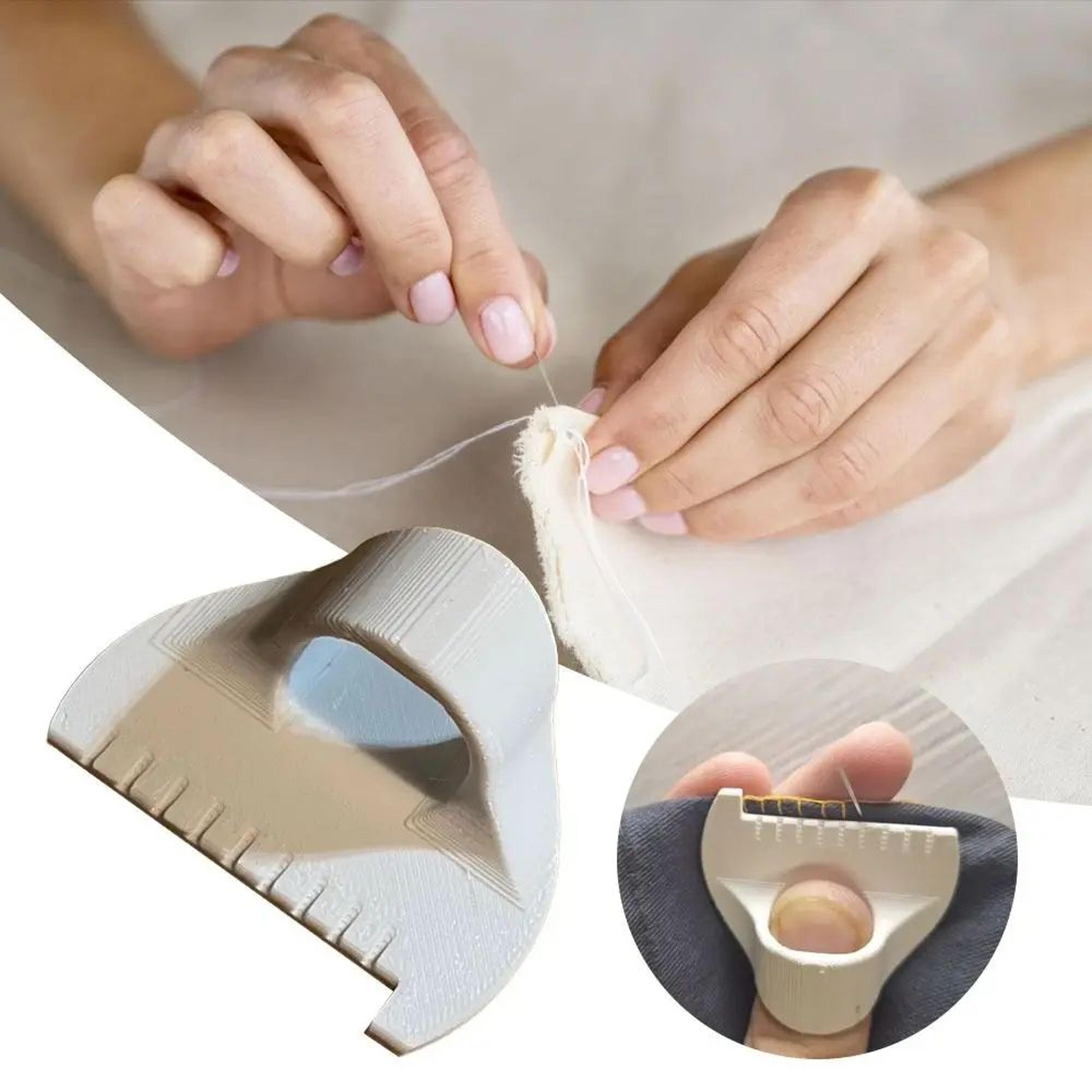 NonSlip Sewing Needle Gauge  Multifunctional Seam Guide Measuring Tool For Hand Sewing Stitching  D 2