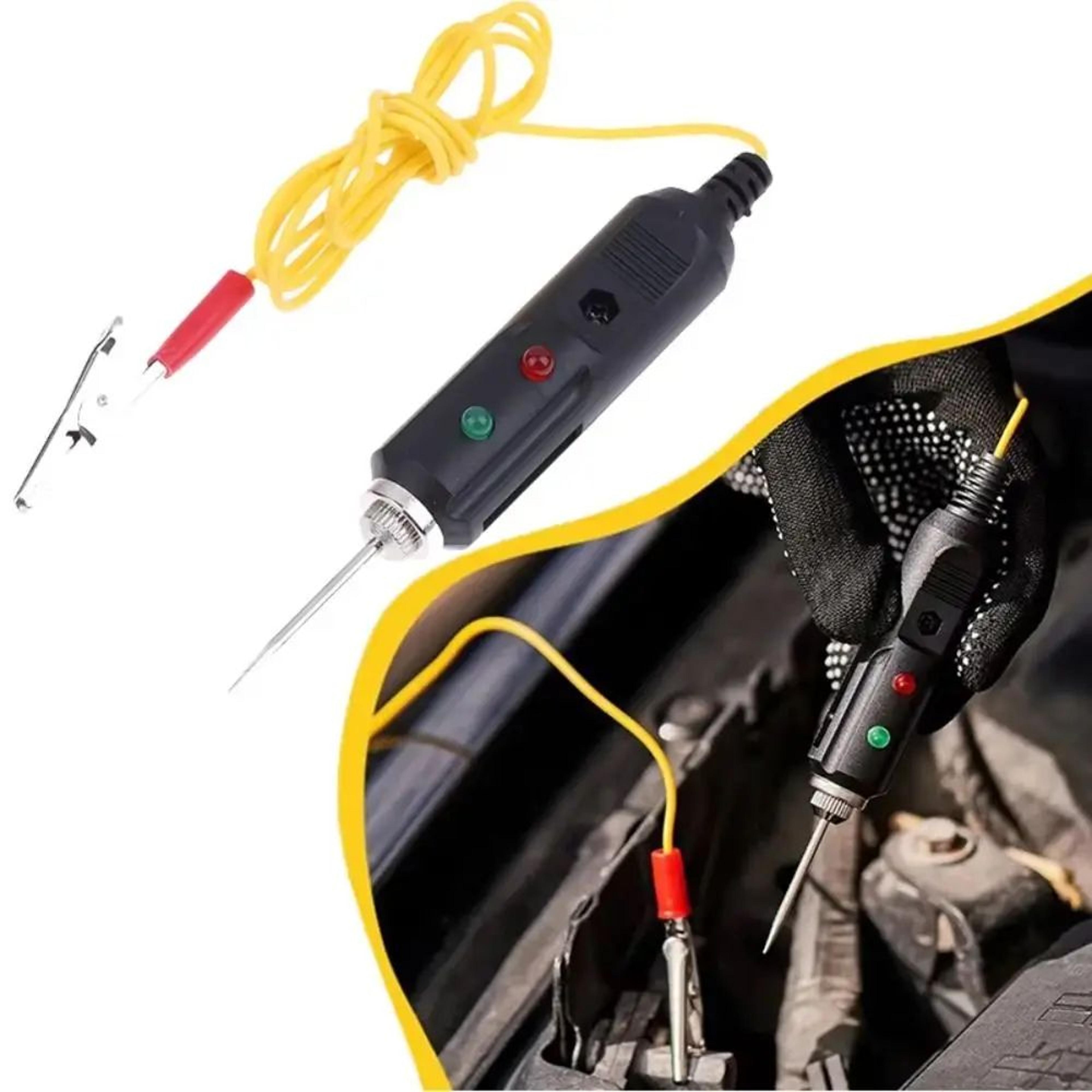 Automotive Voltage Tester DC 624V  DualColor LED HighSensitivity Electrical Circuit Test Probe 4