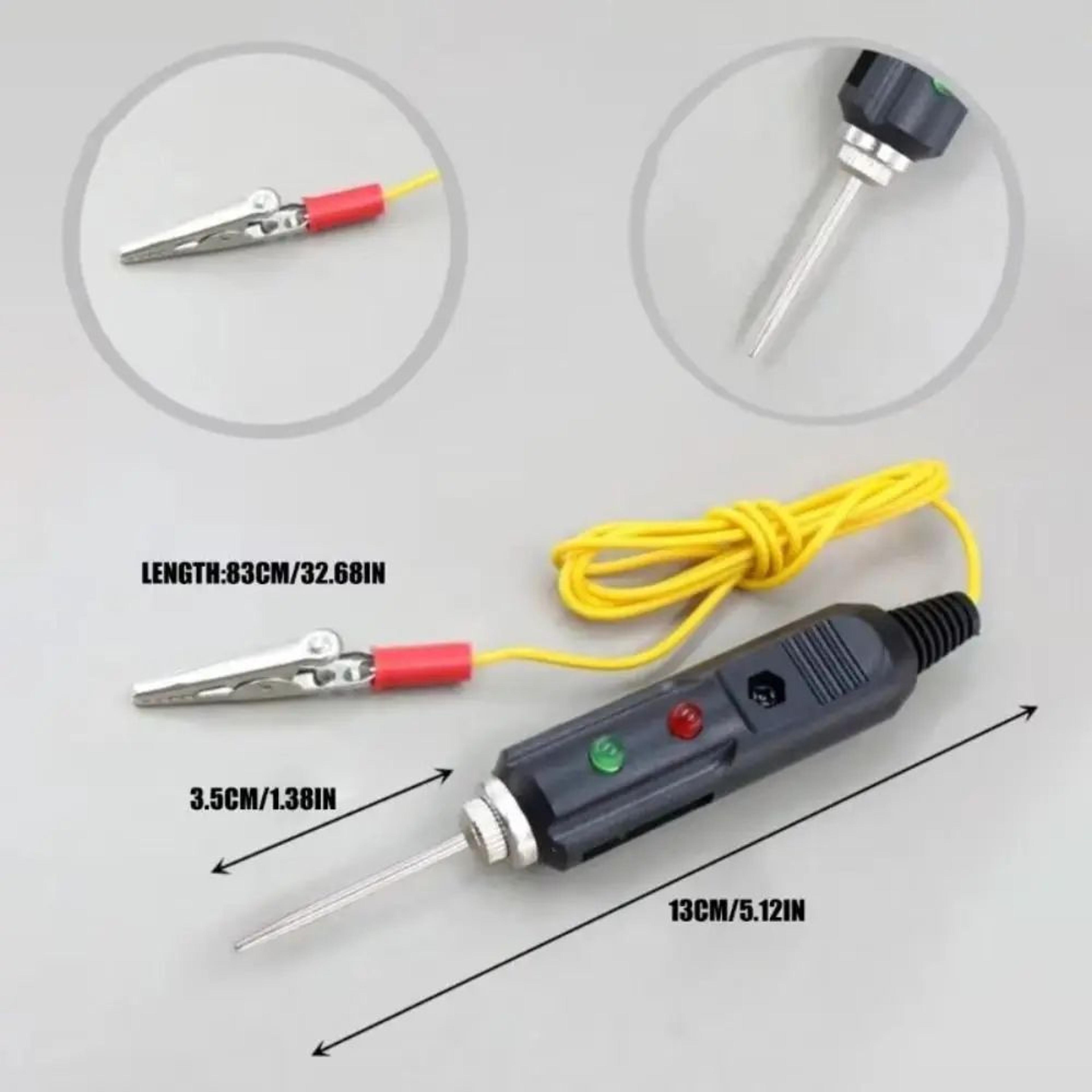 Automotive Voltage Tester DC 624V  DualColor LED HighSensitivity Electrical Circuit Test Probe 5