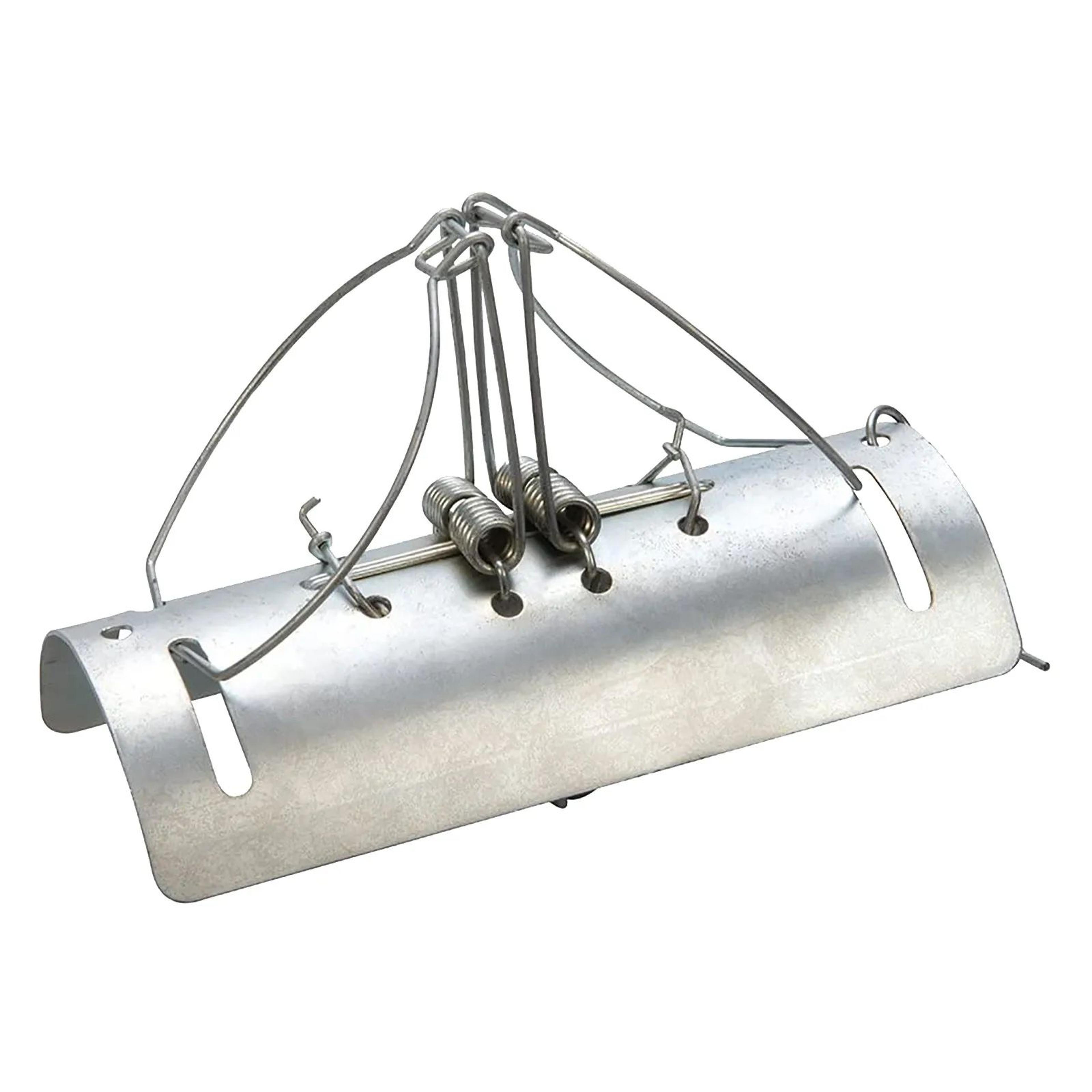 Galvanized Steel Mole Trap  DoubleAction Outdoor Tunnel Mole Catcher Clip For Garden  Lawn Pest Con 1