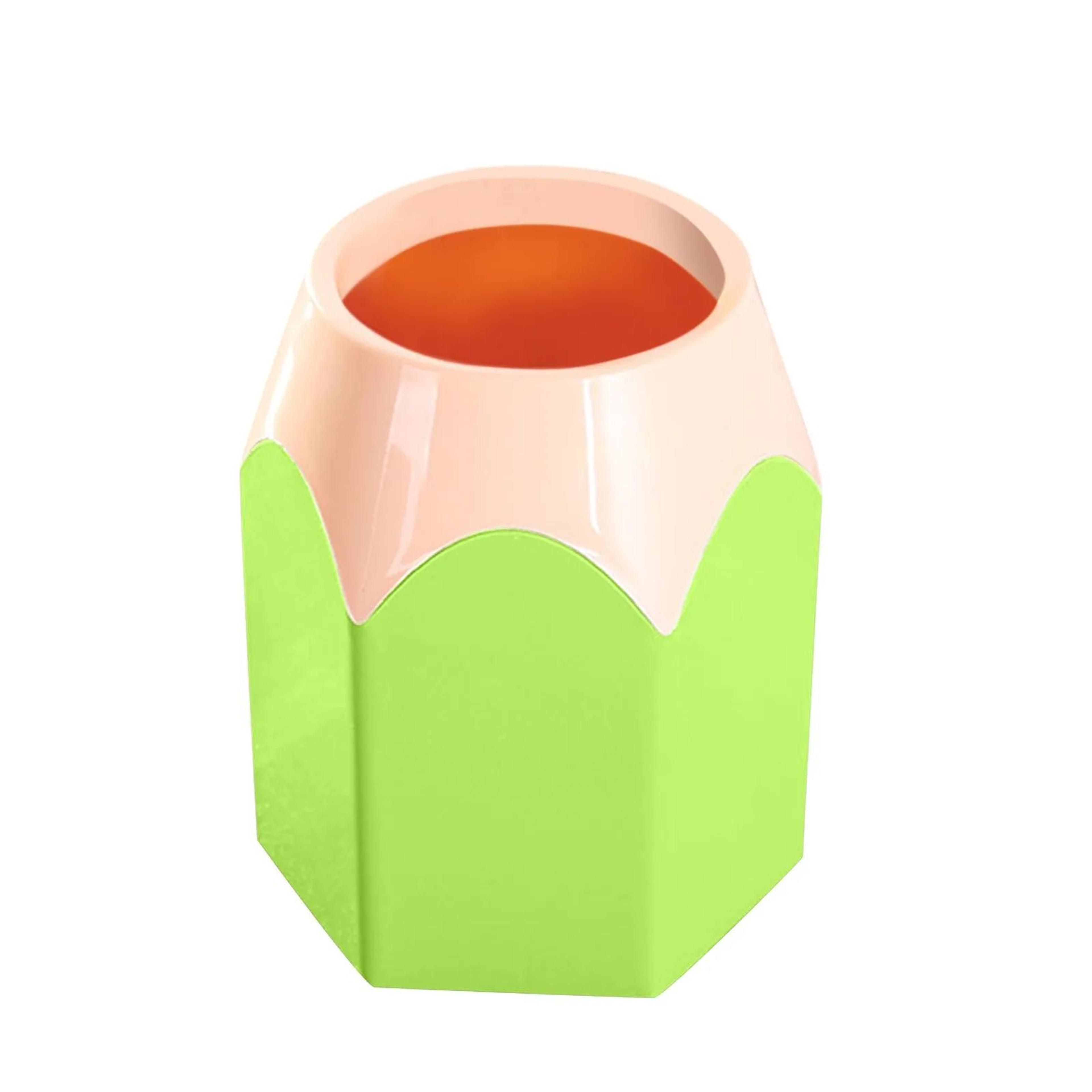 Cute PencilShaped Pen Holder  Multifunctional Desktop Pencil Storage  Makeup Brush Organizer 5