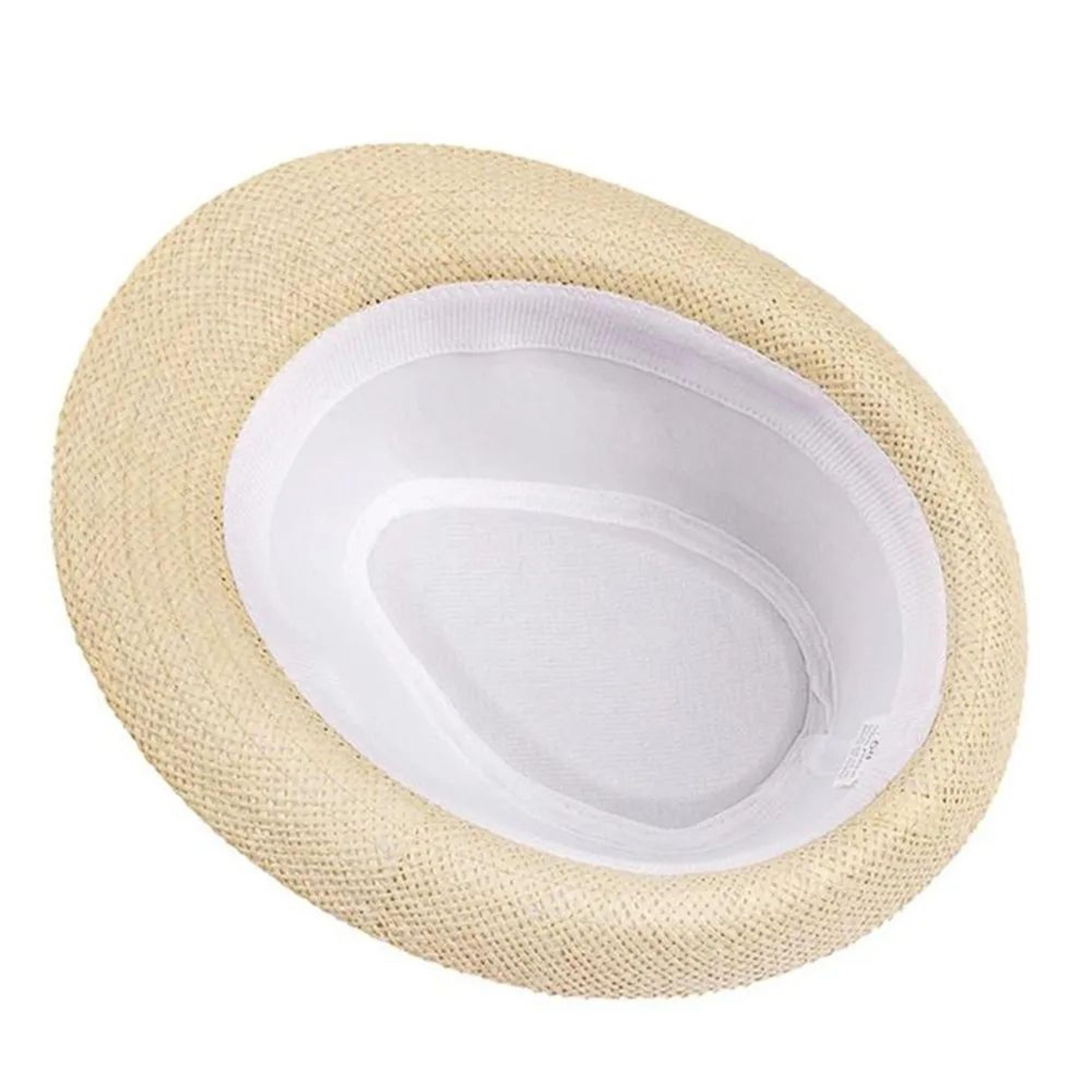 Kids Straw Sun Hat  Breathable Wide Brim Panama Beach Hat For Boys  Girls Outdoor Summer Travel 5