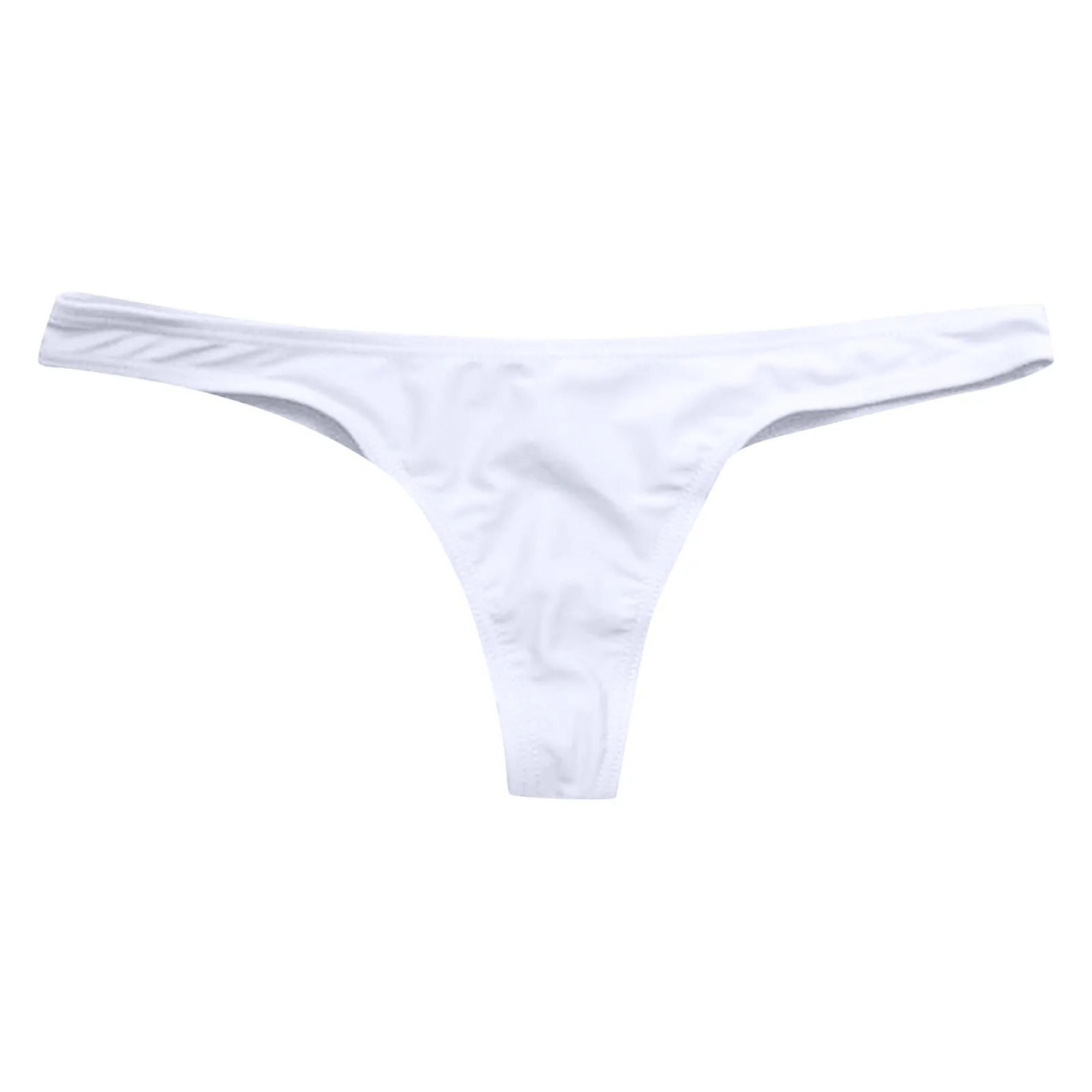 Womens Brazilian Micro Bikini Bottom  Solid GString Thong Tanga Swimwear Briefs For Beach  Pool 12