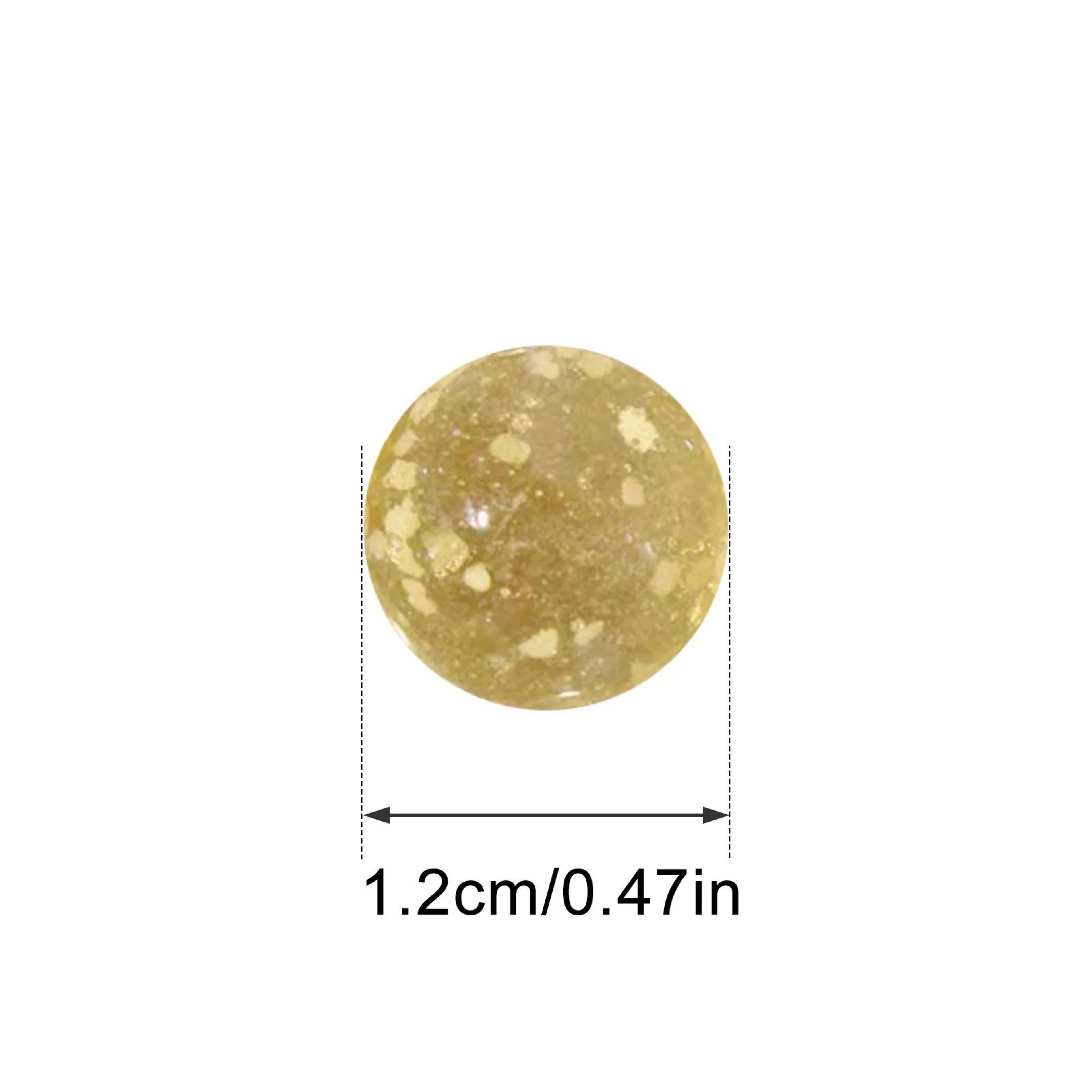 10pcs Luminous Glass Marbles  12mm GlowintheDark Balls For Pinball Games Crafts Decor  Kids Play 3