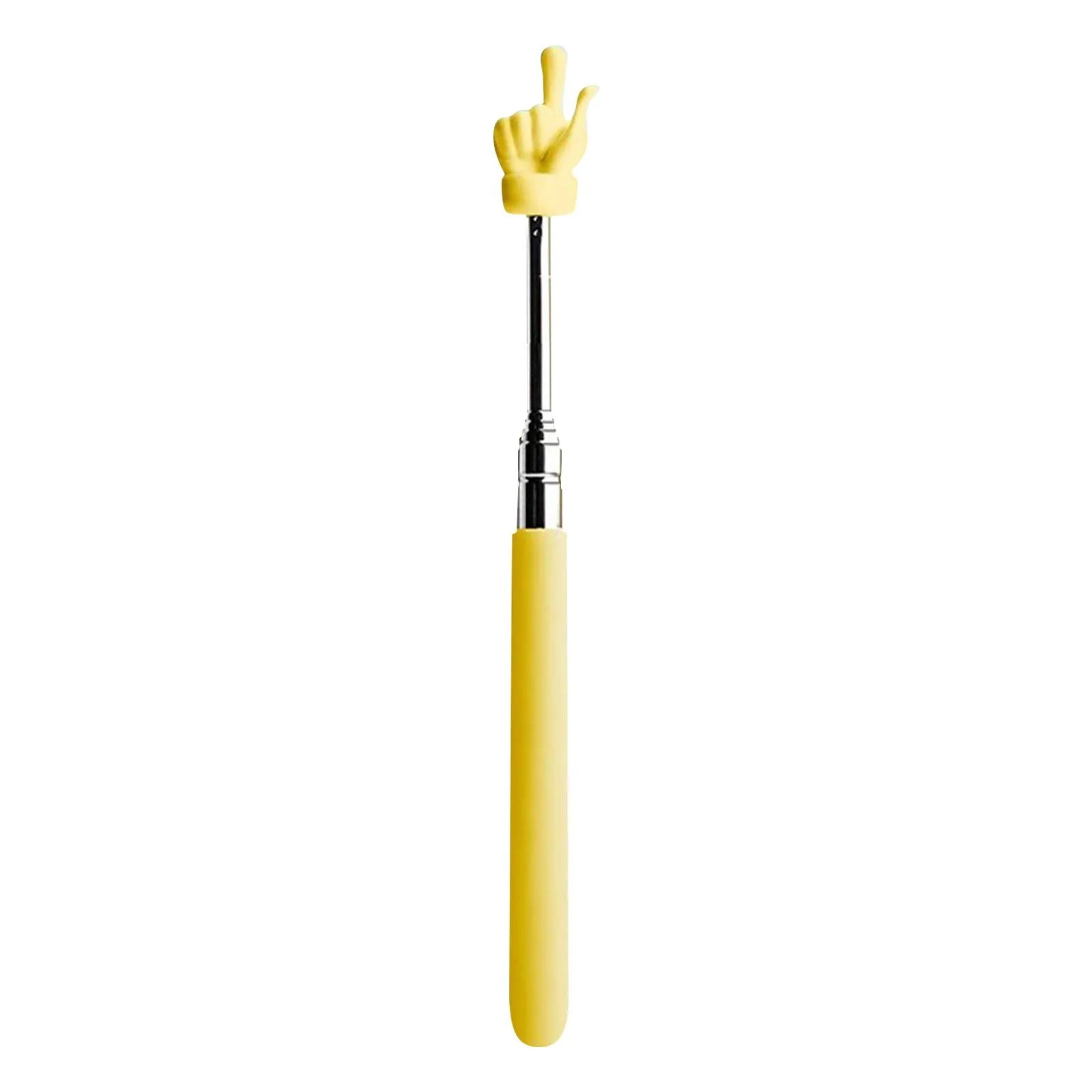 Retractable Teacher Pointer  Finger Design Stainless Steel Telescopic Teaching Stick For Classroom  3