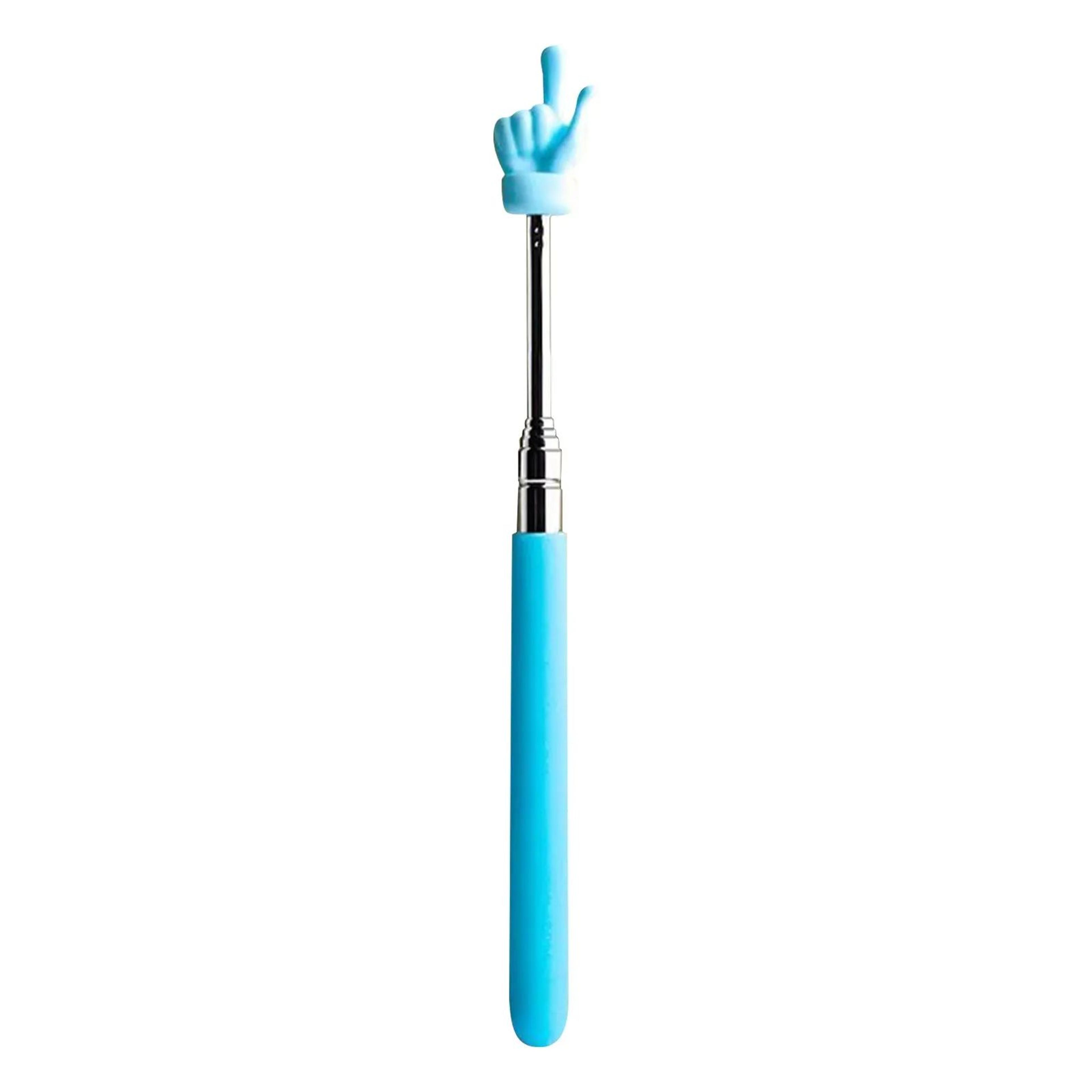 Retractable Teacher Pointer  Finger Design Stainless Steel Telescopic Teaching Stick For Classroom  2