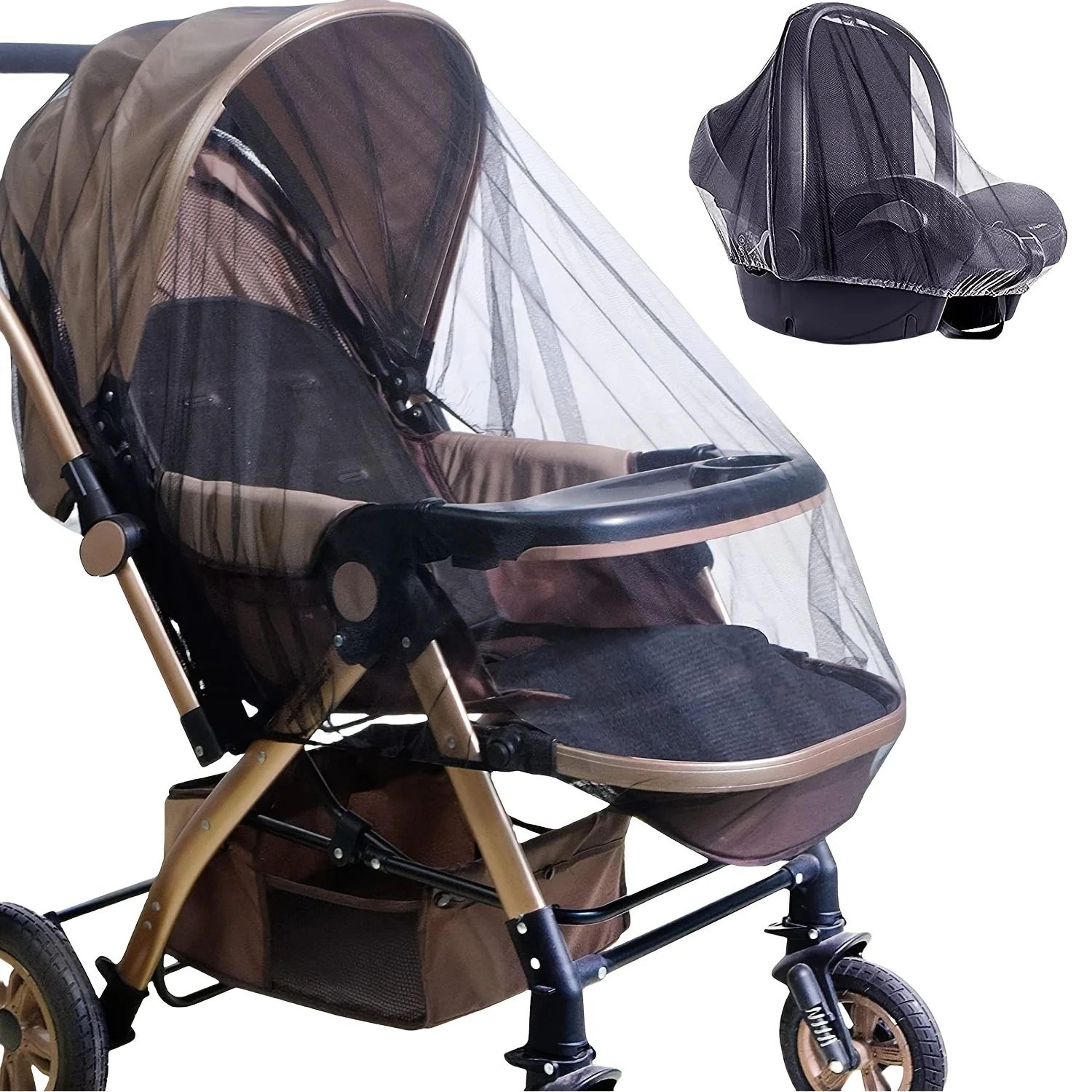 Full Coverage Stroller Mosquito Net  Dense Mesh Polyester Insect Protection Cover For Baby Outdoor  4