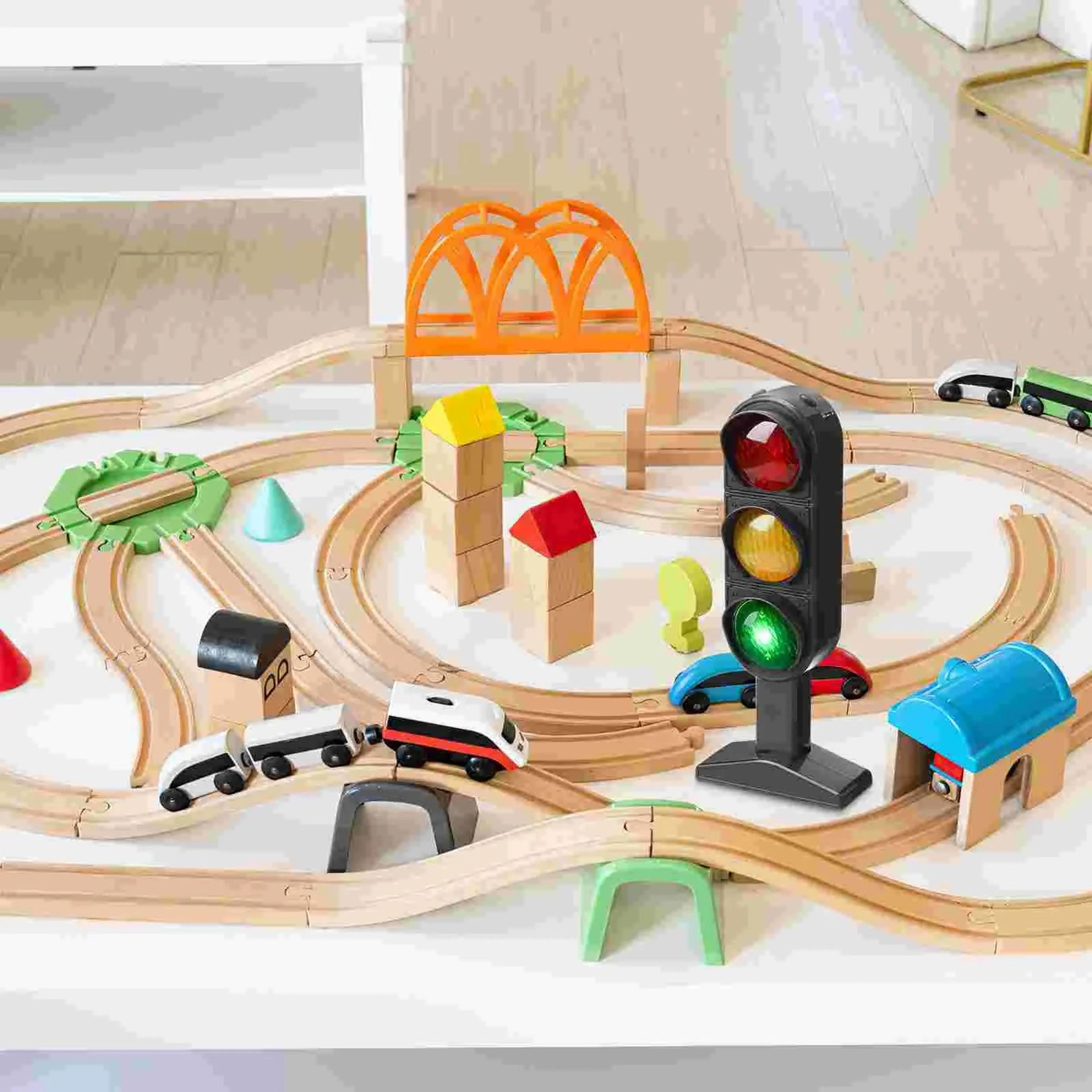 Simulation Traffic Light Lamp  Realistic Plastic Road Signal Toy For Kids Traffic Safety Learning H 2