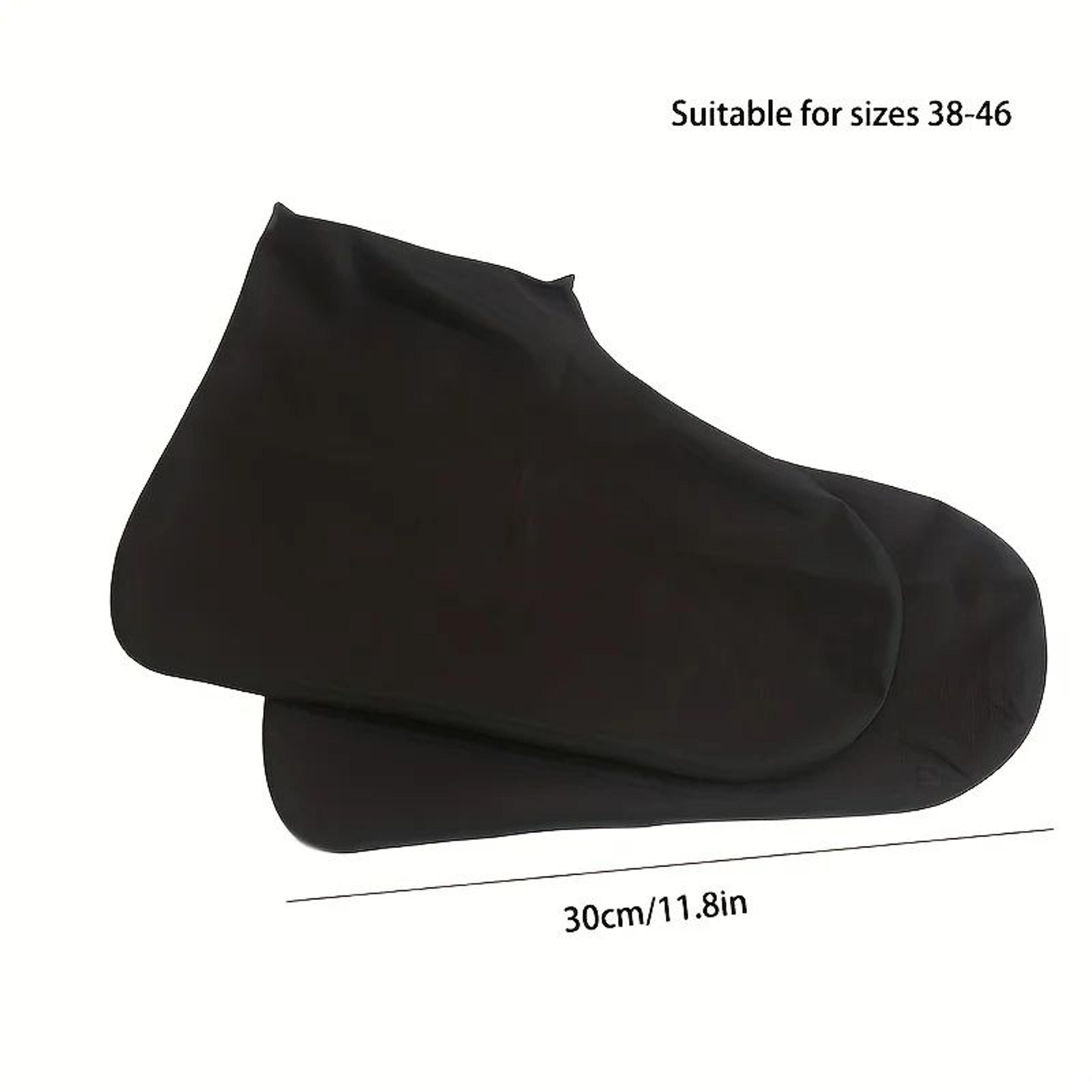 Waterproof Reusable Shoe Covers  NonSlip Nylon Rain Boot Protectors For Walking Commuting  Outdoor  5