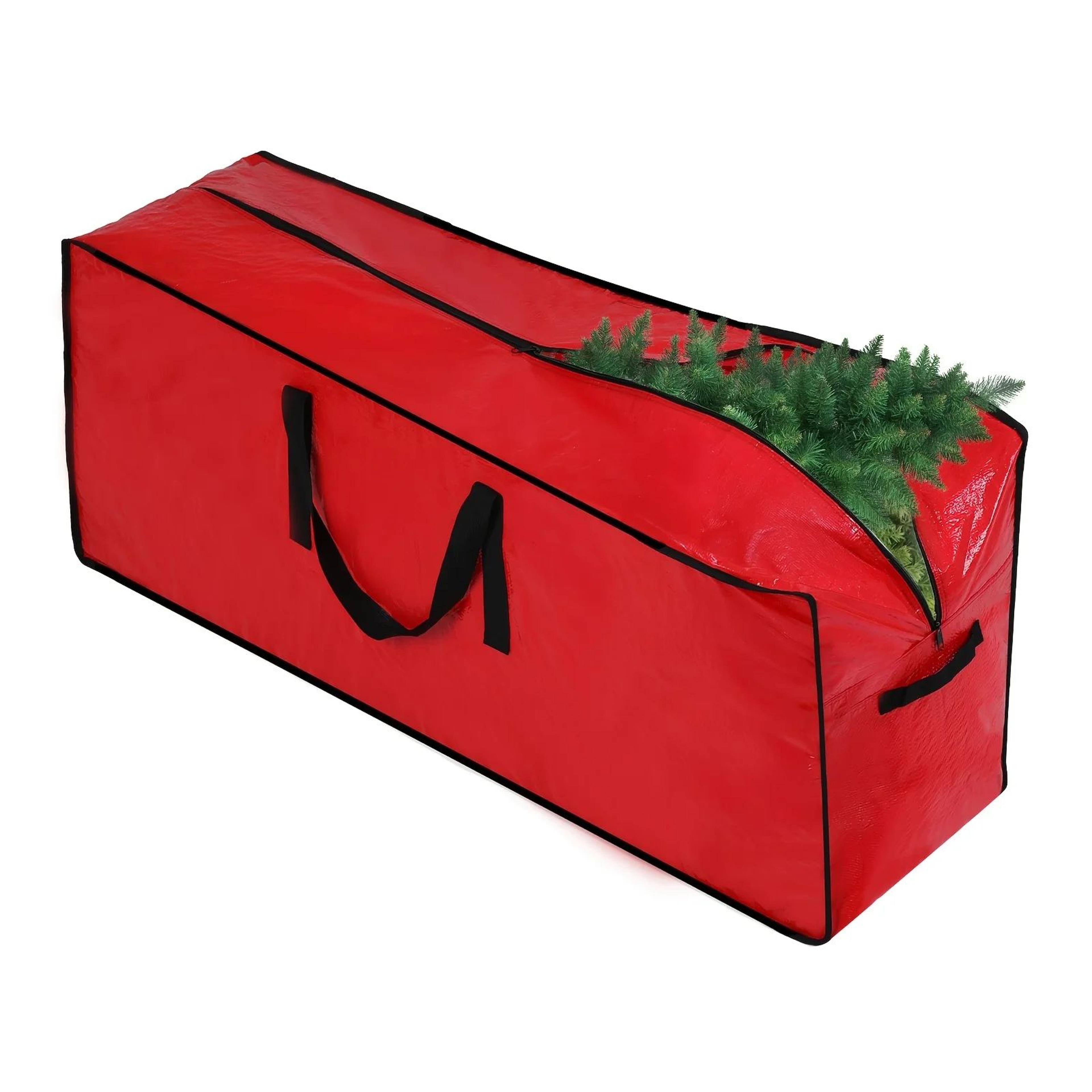 9 Ft Christmas Tree Storage Bag  Waterproof PVC Holiday Tree Organizer With Reinforced Handles Dual 2