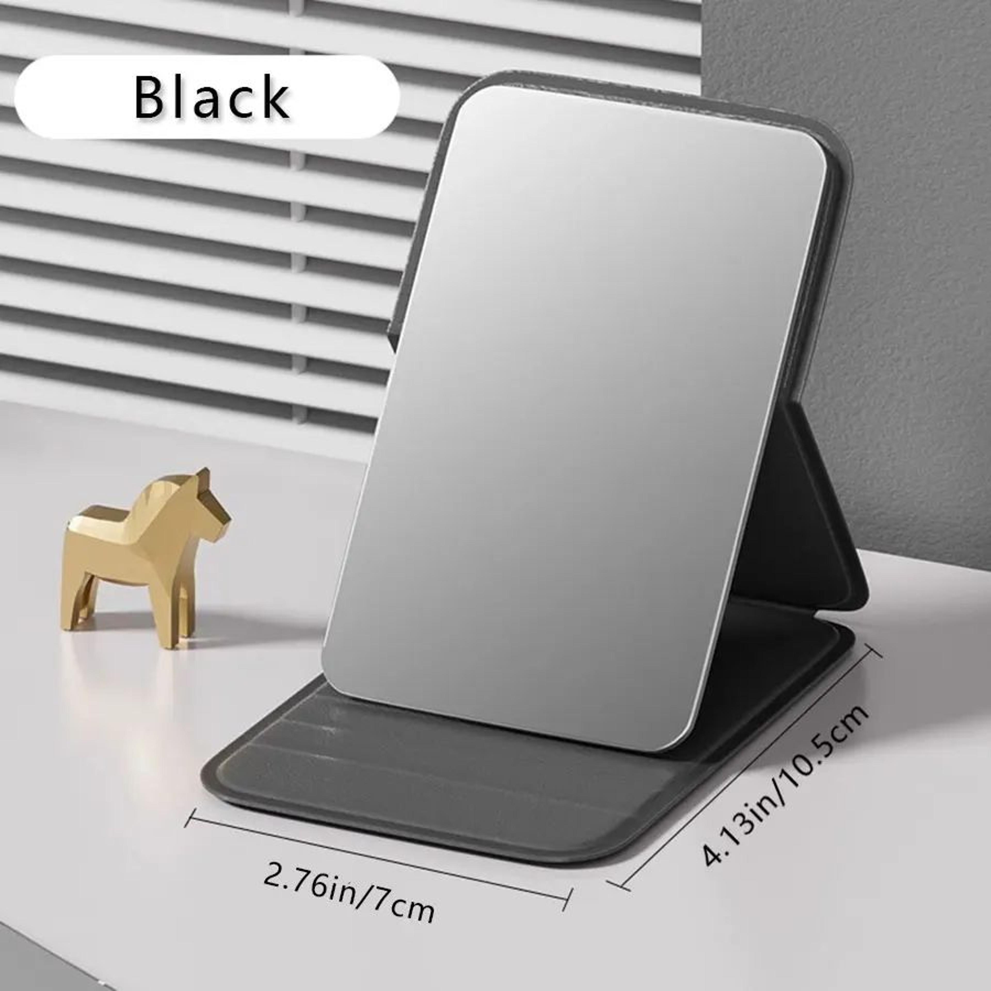 Portable Folding Makeup Mirror  Compact Desktop Vanity Mirror For Travel Dorm Home Women  Men Daily 6