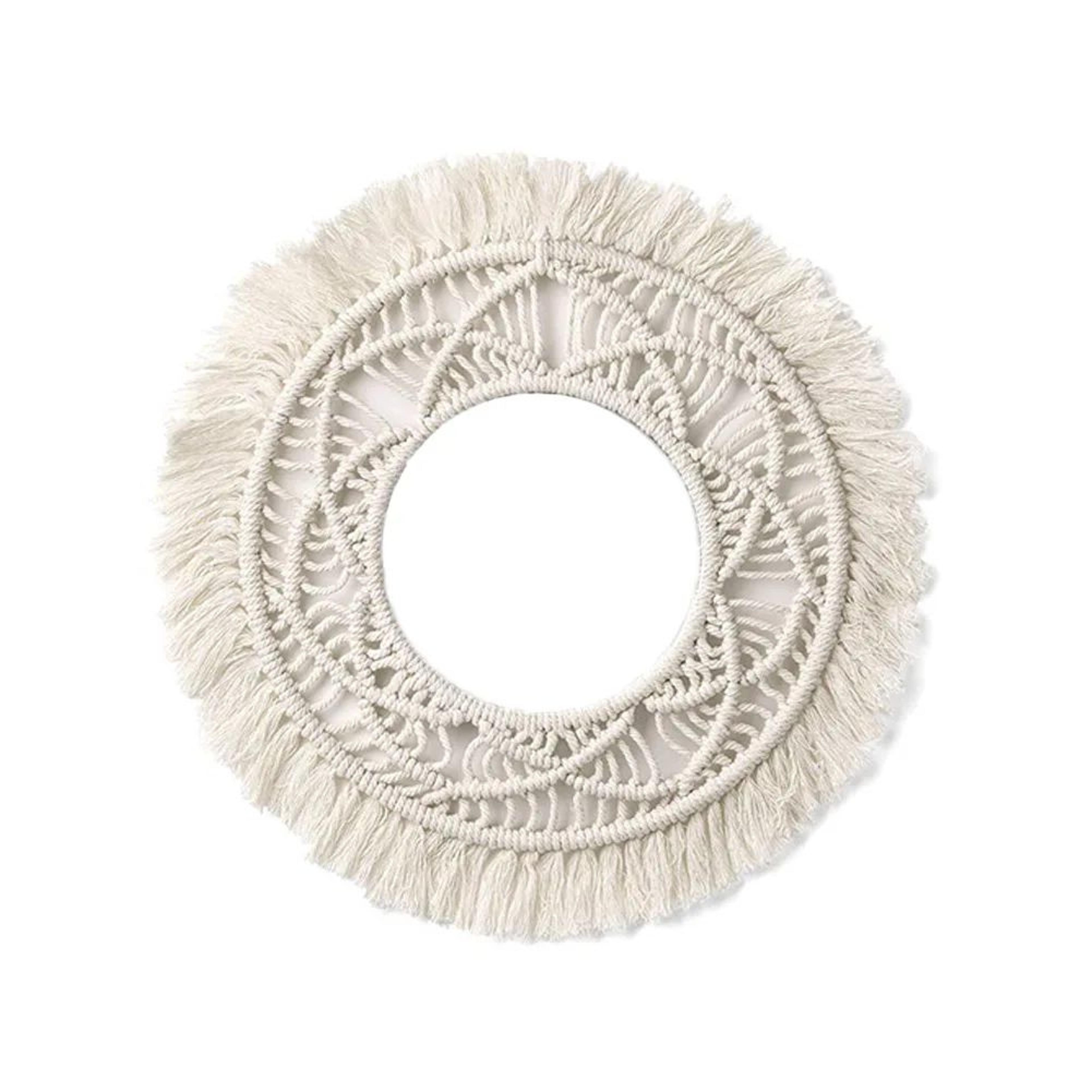 Nordic Handmade Boho Macrame Wall Hanging  Woven Tapestry With Optional 656 Ft Light Strip For Livi 1