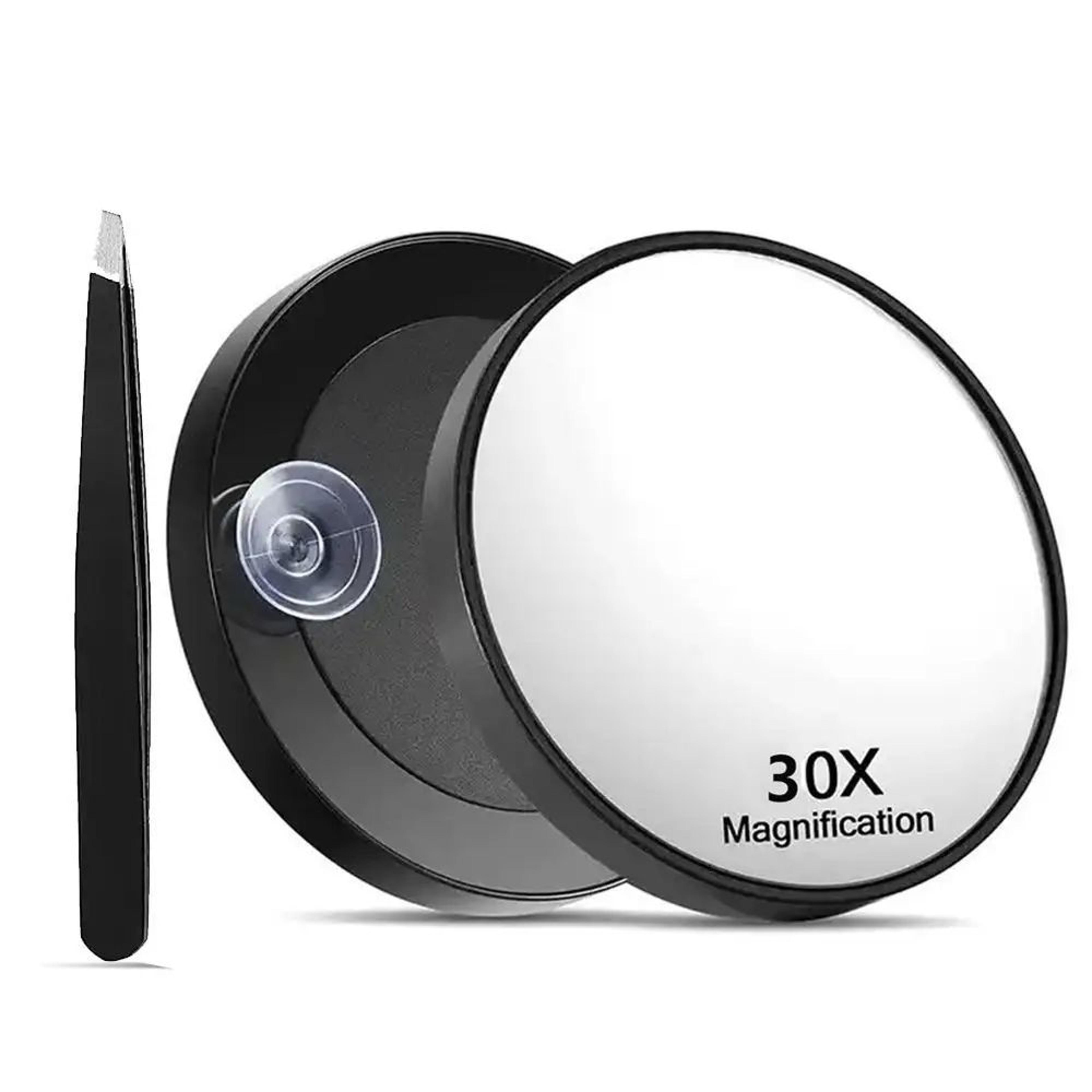 10X20X30X Magnifying Cosmetic Mirror  346 In Round Suction Cup Vanity Mirror For Makeup Blackheads