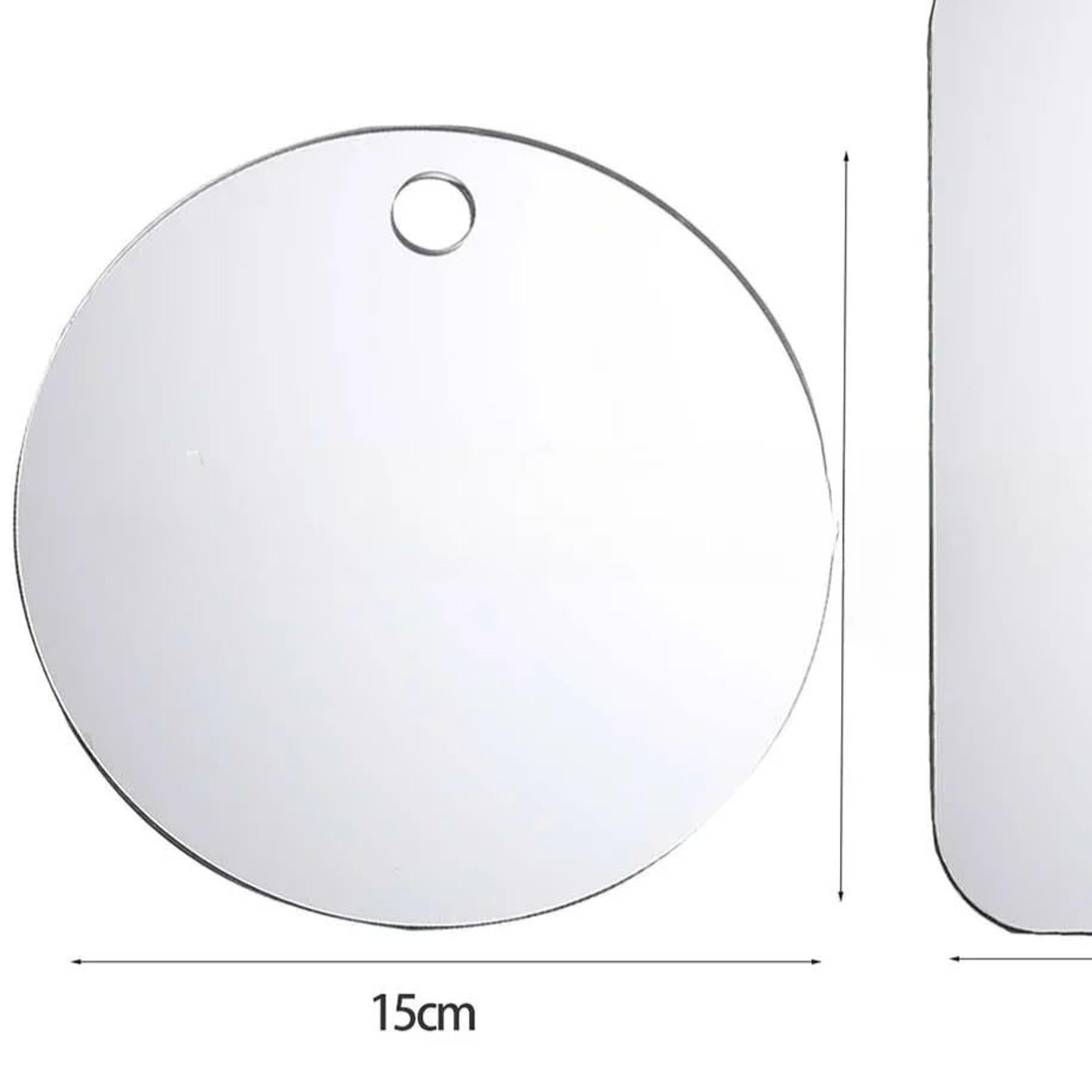 Unbreakable Acrylic Travel Mirror  Portable Suction Cup Shaving Makeup Mirror For Bathroom Men And  6