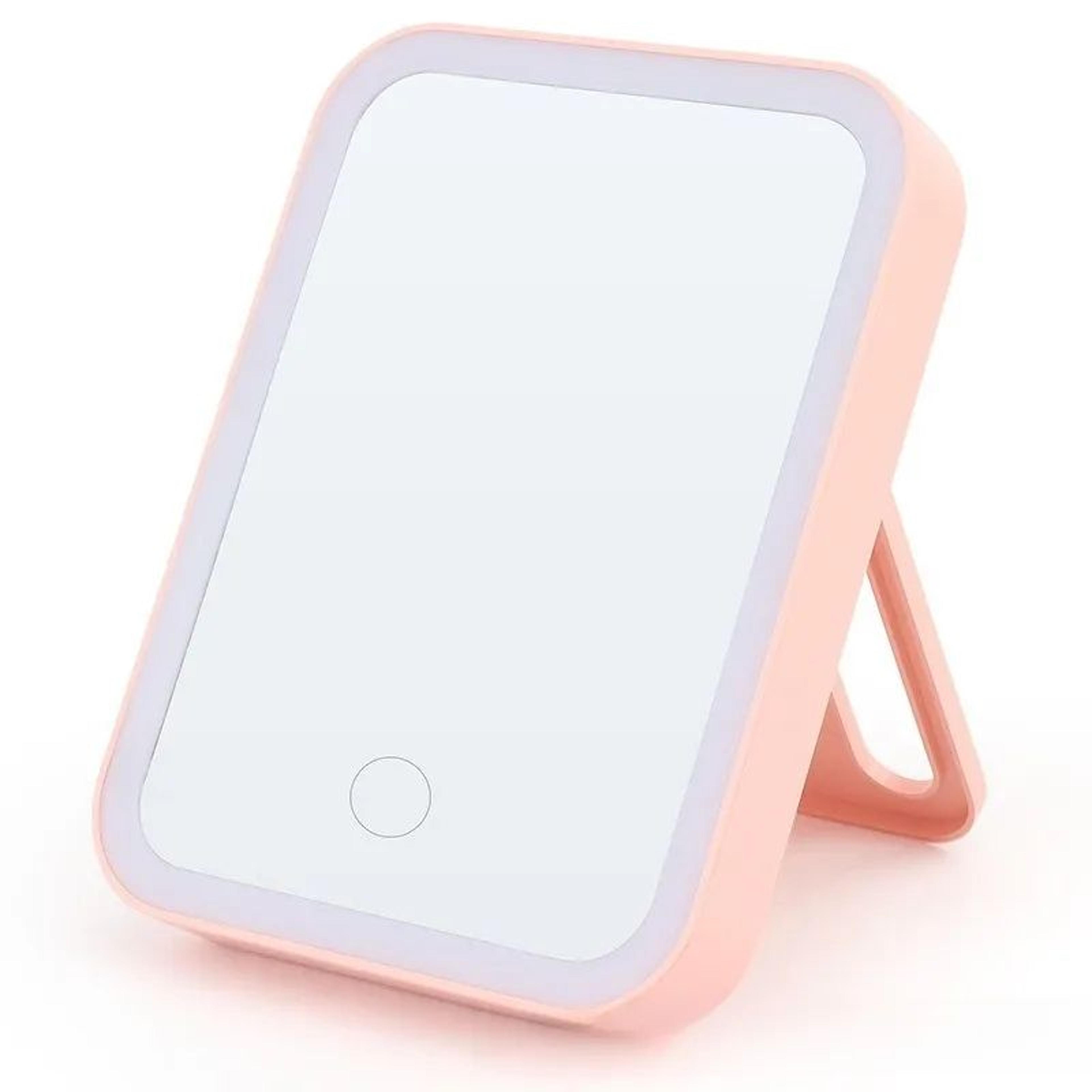 LED Lighted Makeup Mirror  Stylish Large Desktop Vanity Mirror For Student Dorm Bedroom Beauty And  4