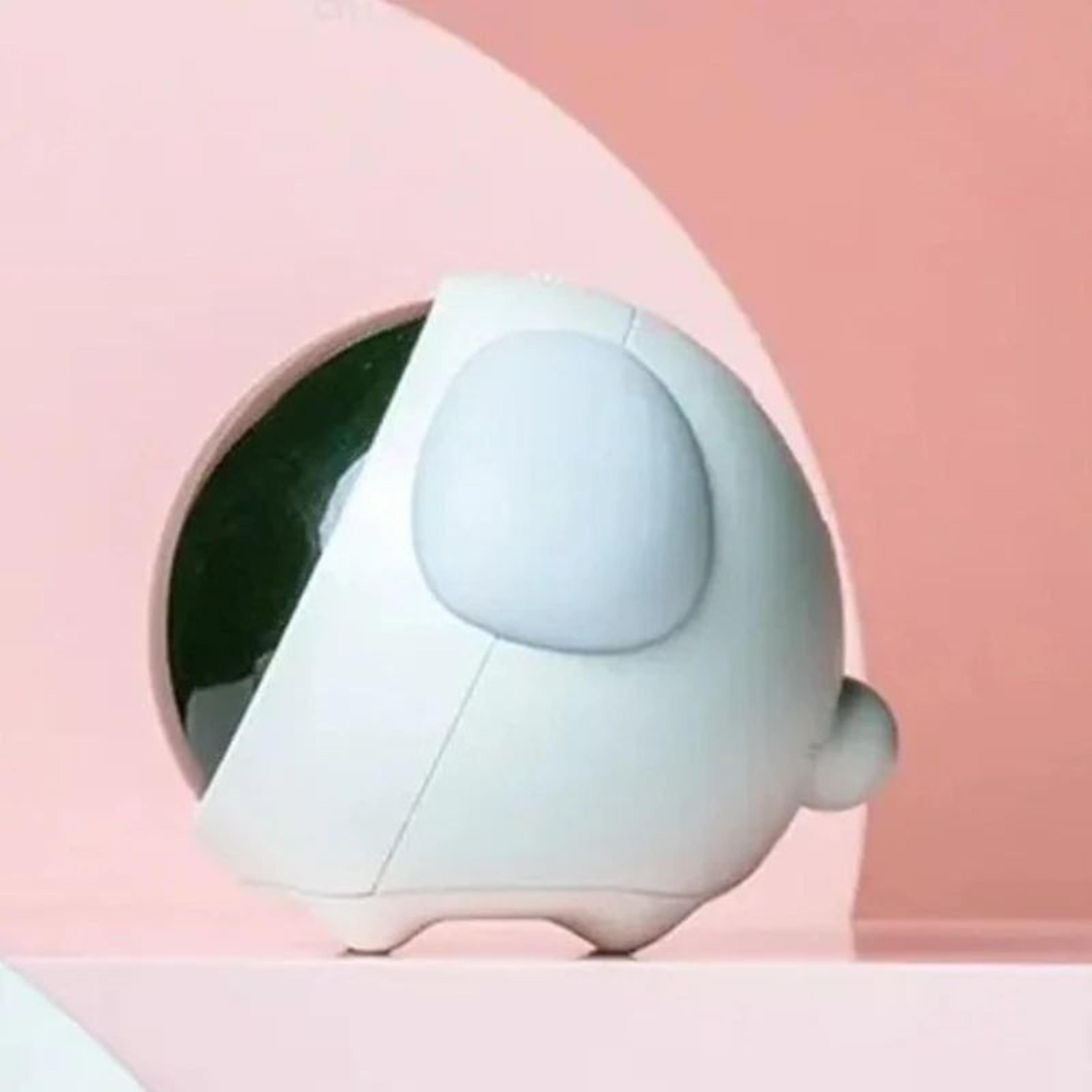 Cute Digital Alarm Clock  Rechargeable LED Night Light With Dual Alarms Snooze Emoji Display  Voice 2