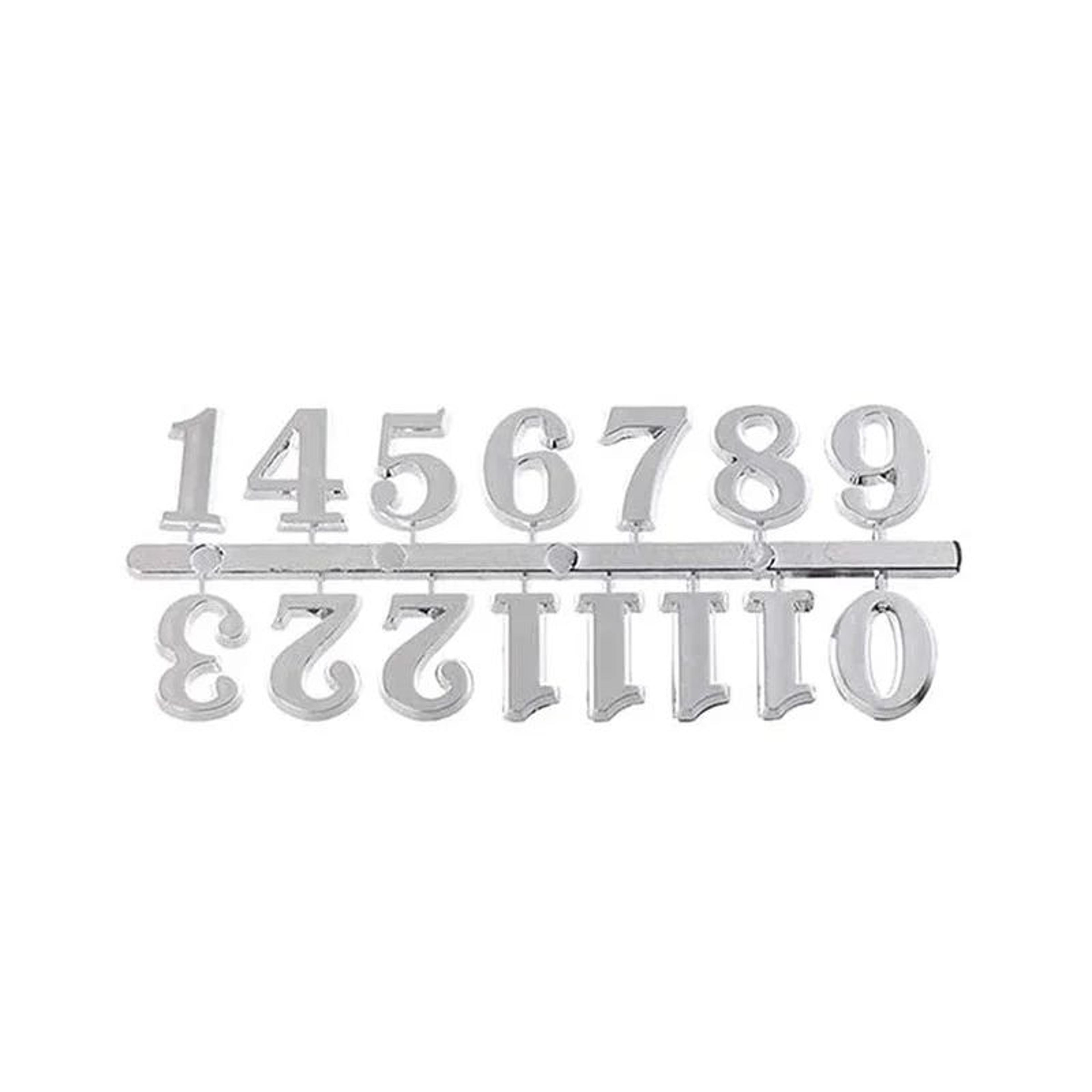 DIY Roman Numeral Wall Clock Numbers  079 In Removable Decorative Numerals Replacement Parts For Ho 7