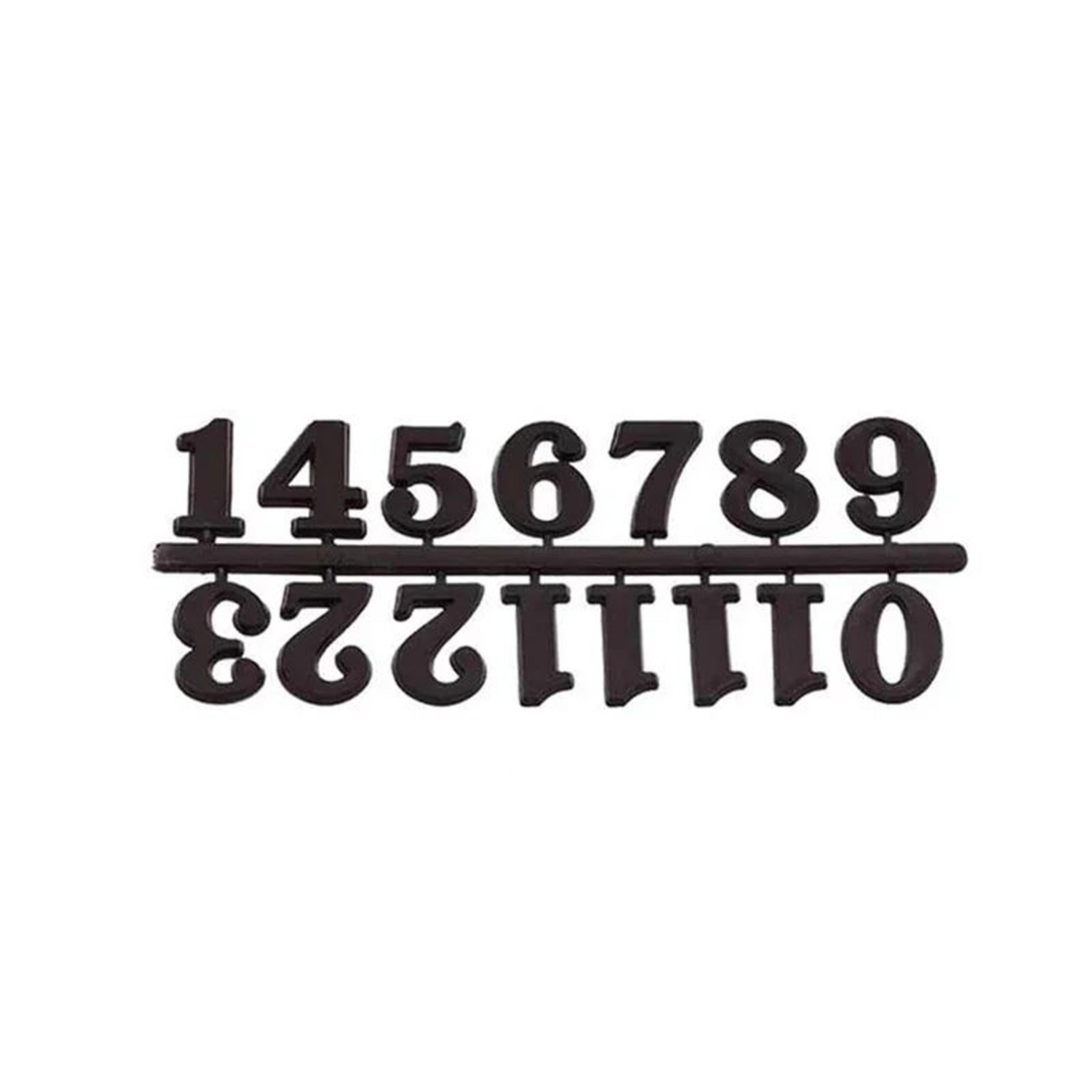 DIY Roman Numeral Wall Clock Numbers  079 In Removable Decorative Numerals Replacement Parts For Ho 8