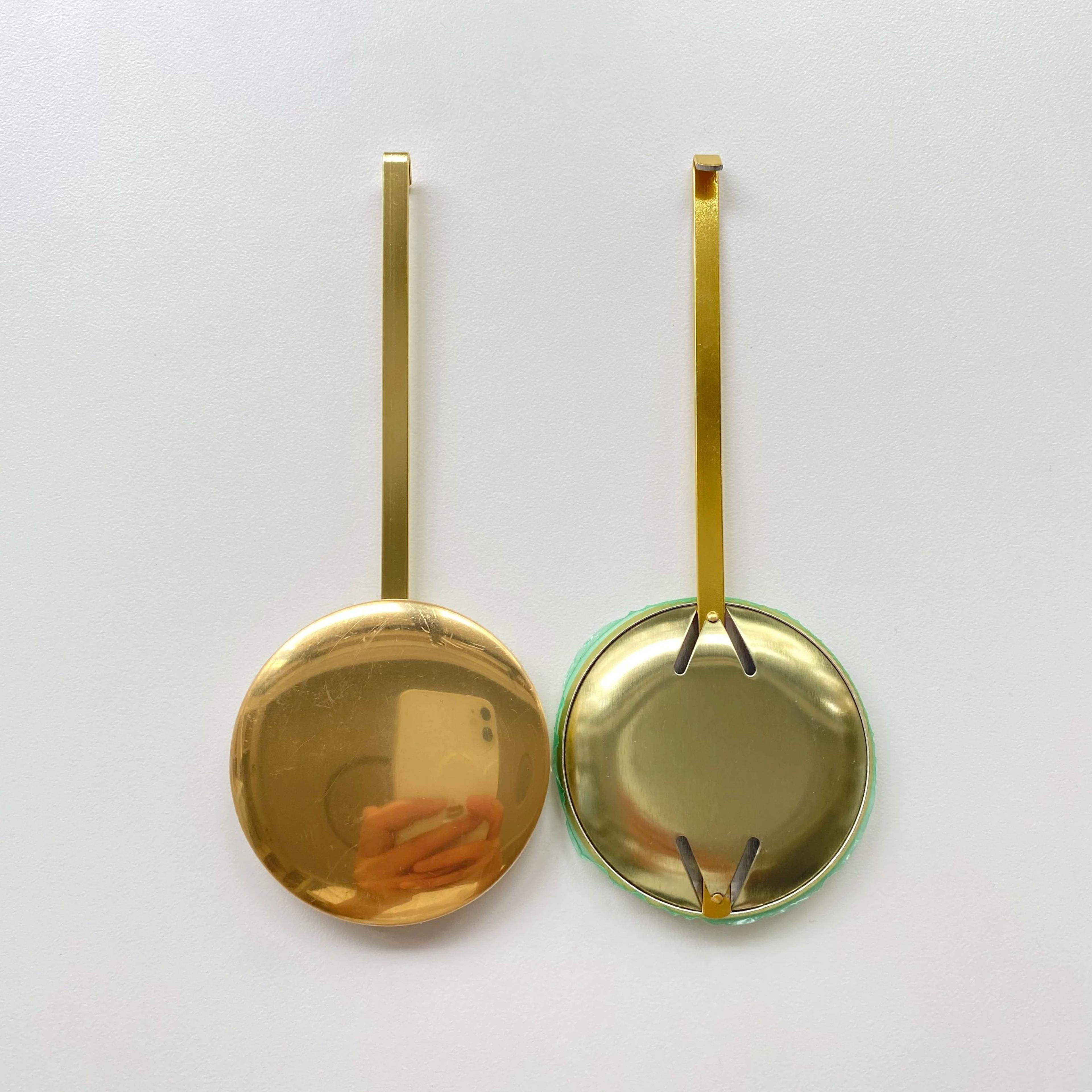 Gold Quartz Clock Pendulum  Metal Swing Bob Hammer Replacement DIY Grandfather Wall Clock Repair Ki 6
