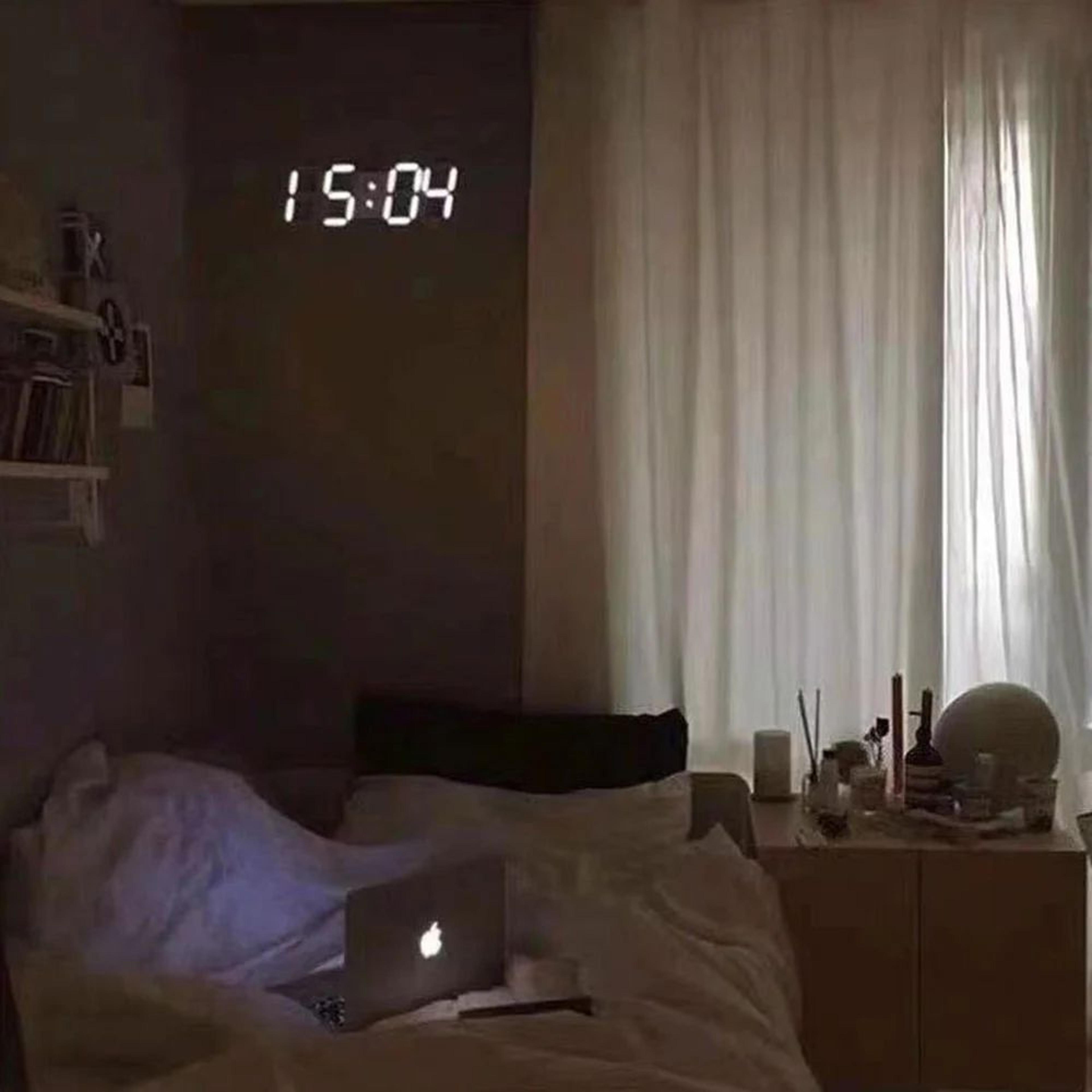3D LED Digital Wall Clock  Colorful 1224H Time Display Modern Clock For Office Living Room Kitchen  5