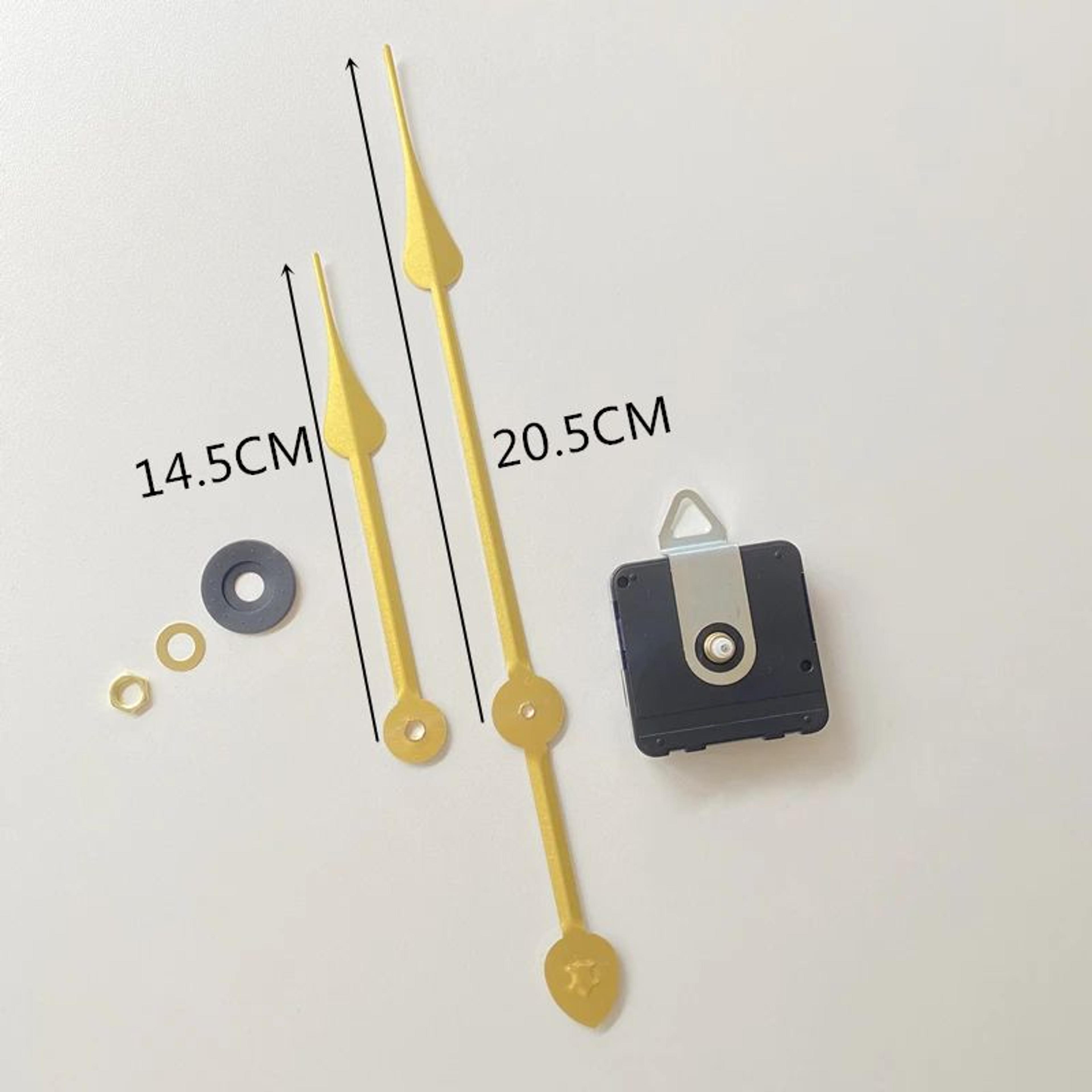 DIY Large Wall Clock Quartz Movement  High Torque Long Hands Replacement Clock Mechanism Kit For 19 12