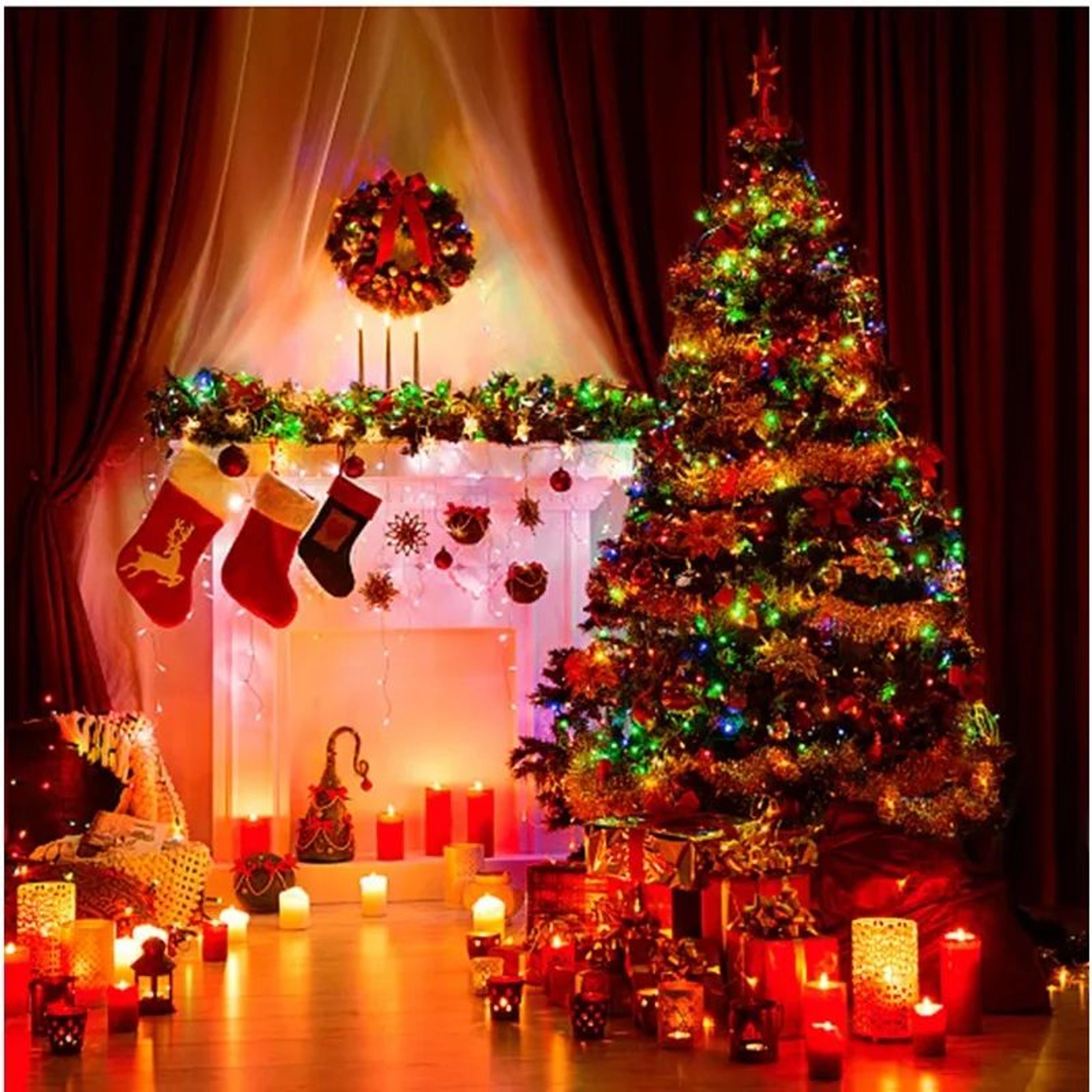 Waterproof LED Christmas String Lights  Warm White White RGB Fairy Lights For Wedding Party Indoor  4