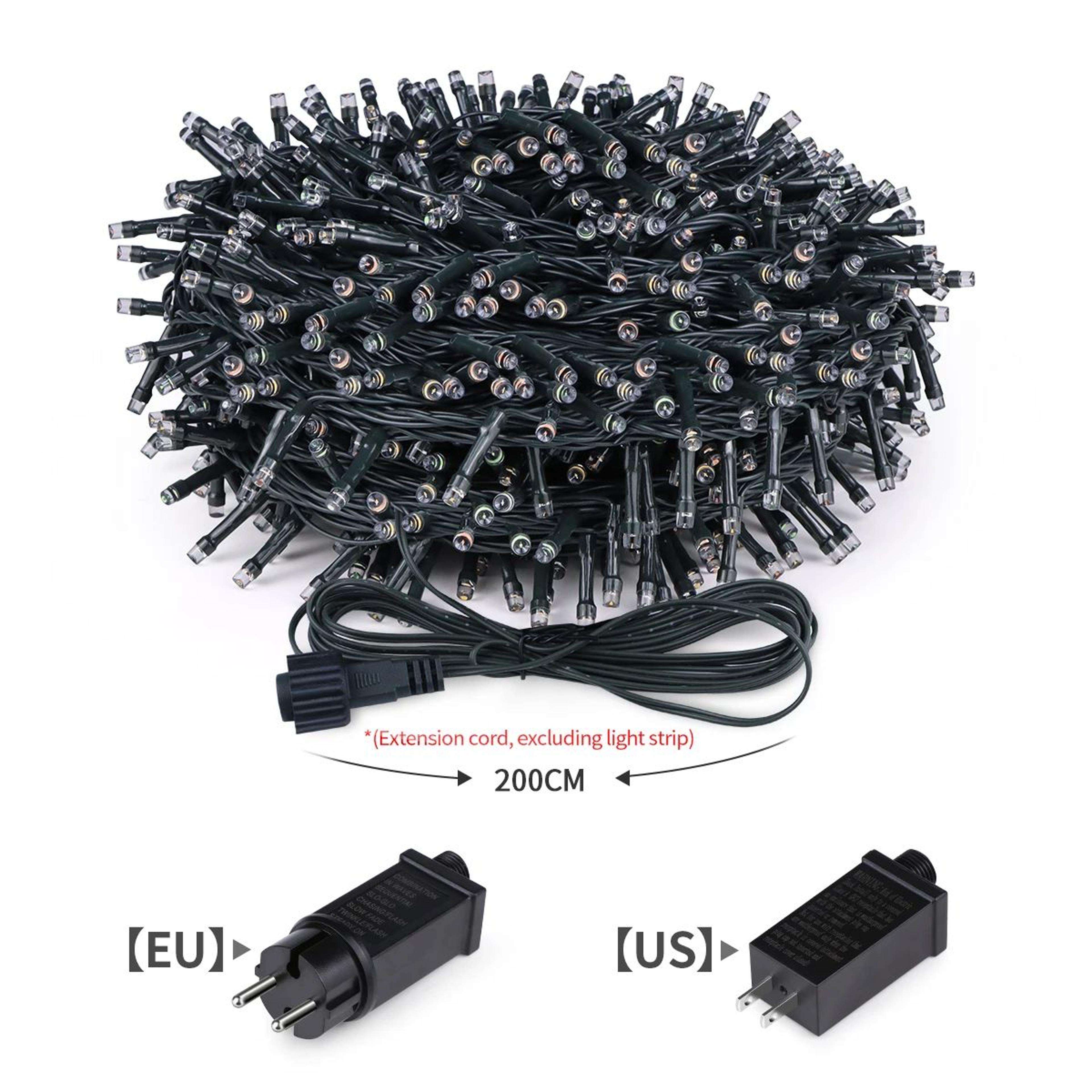 1001000 LED Christmas String Lights  3283281 Ft Waterproof Fairy Lights With 8 Modes EU Plug For Ho 1