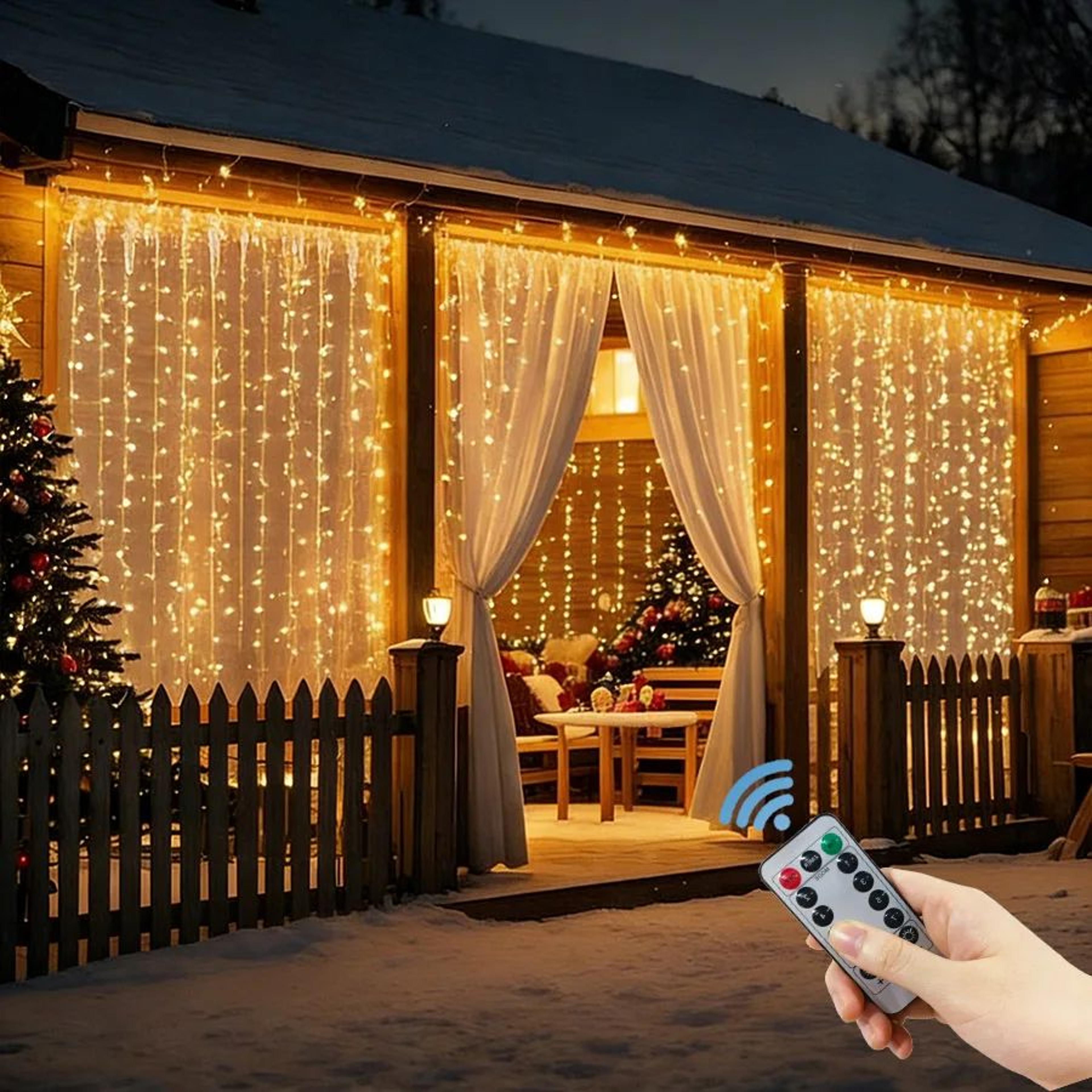 valentine's day usb curtain led string lights – remote control fairy garland for romantic bedroom & home decor