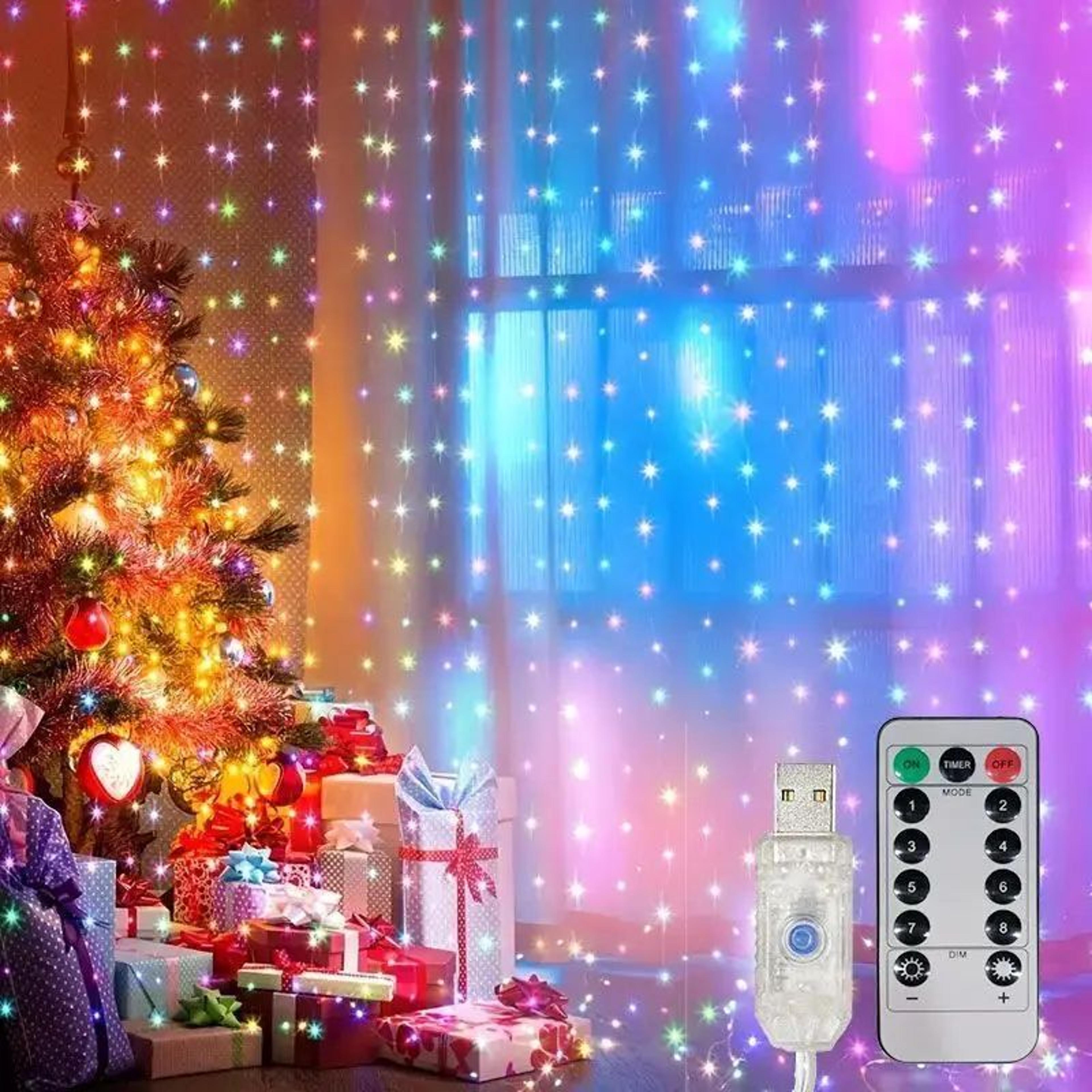 Valentines Day USB Curtain LED String Lights  Remote Control Fairy Garland For Romantic Bedroom  Ho 4