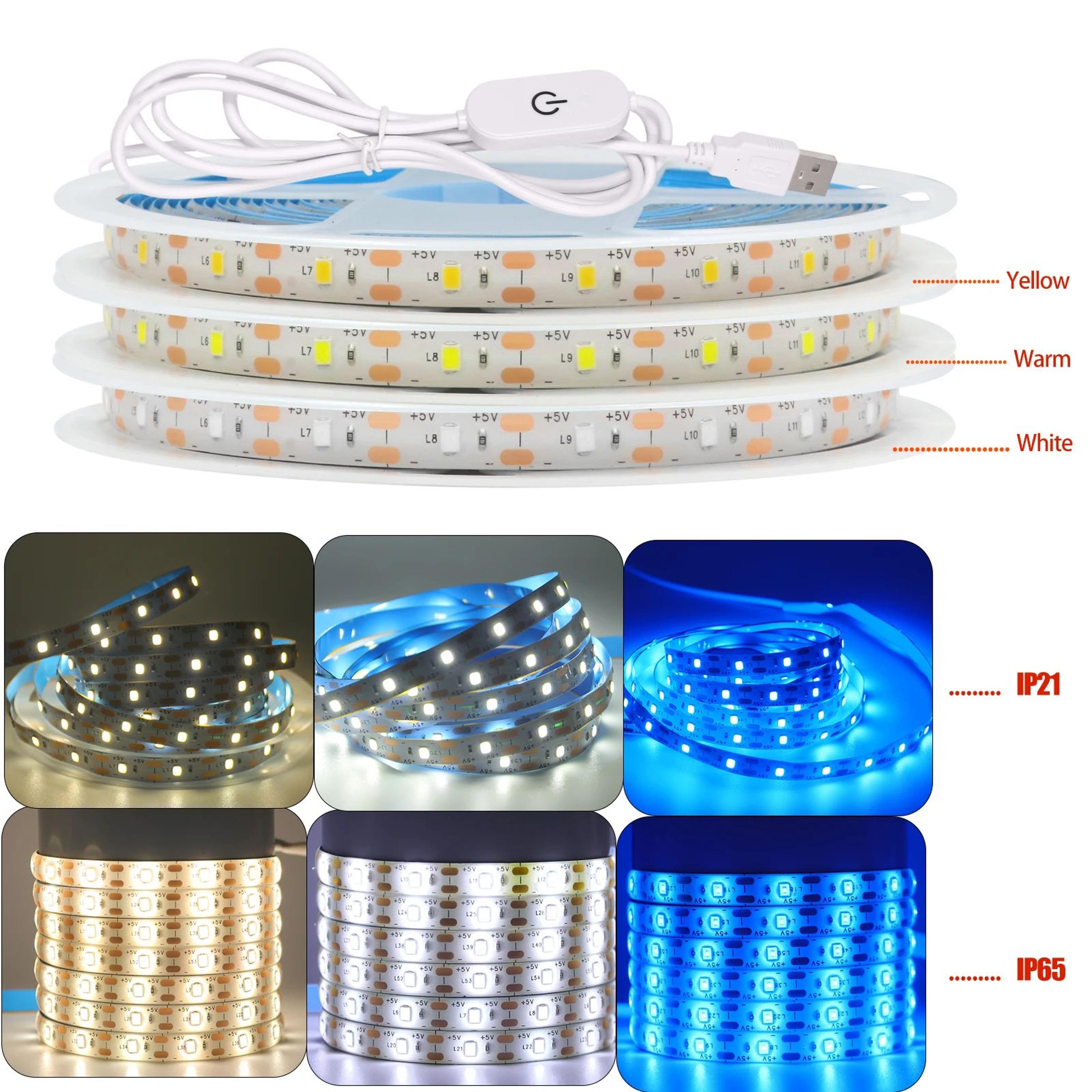 USB LED Strip Lights  328ft  984ft  1640ft Dimmable 2835 SMD Tape For Cabinets Bedrooms TVs  Decor 5