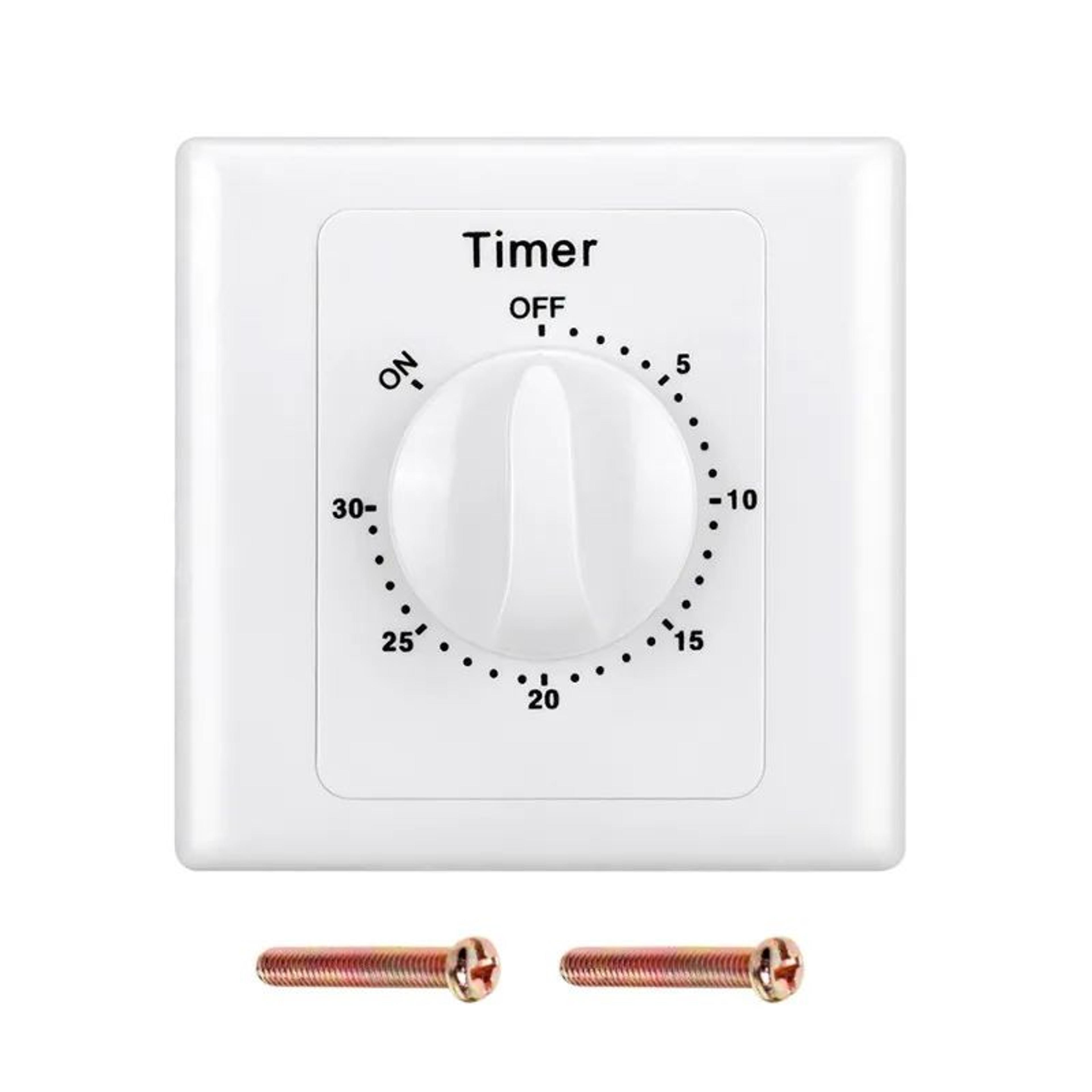 30Minute Digital Countdown Timer Switch  Smart 220V 10A Electrical Control For Kitchen Appliances   6