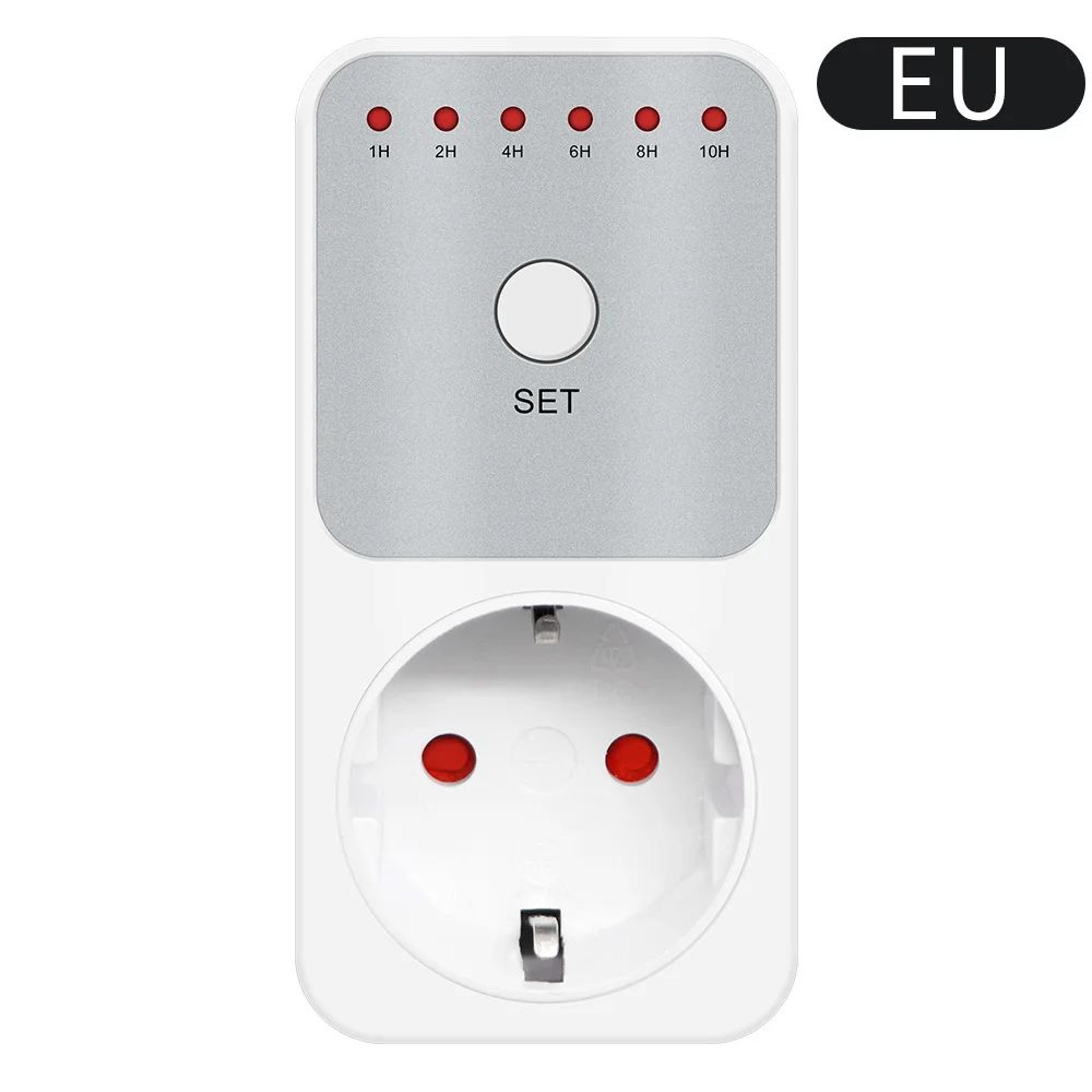 Programmable Digital Timer Outlet  10Program Electronic Socket Timer Switch For Home Appliances EU  8