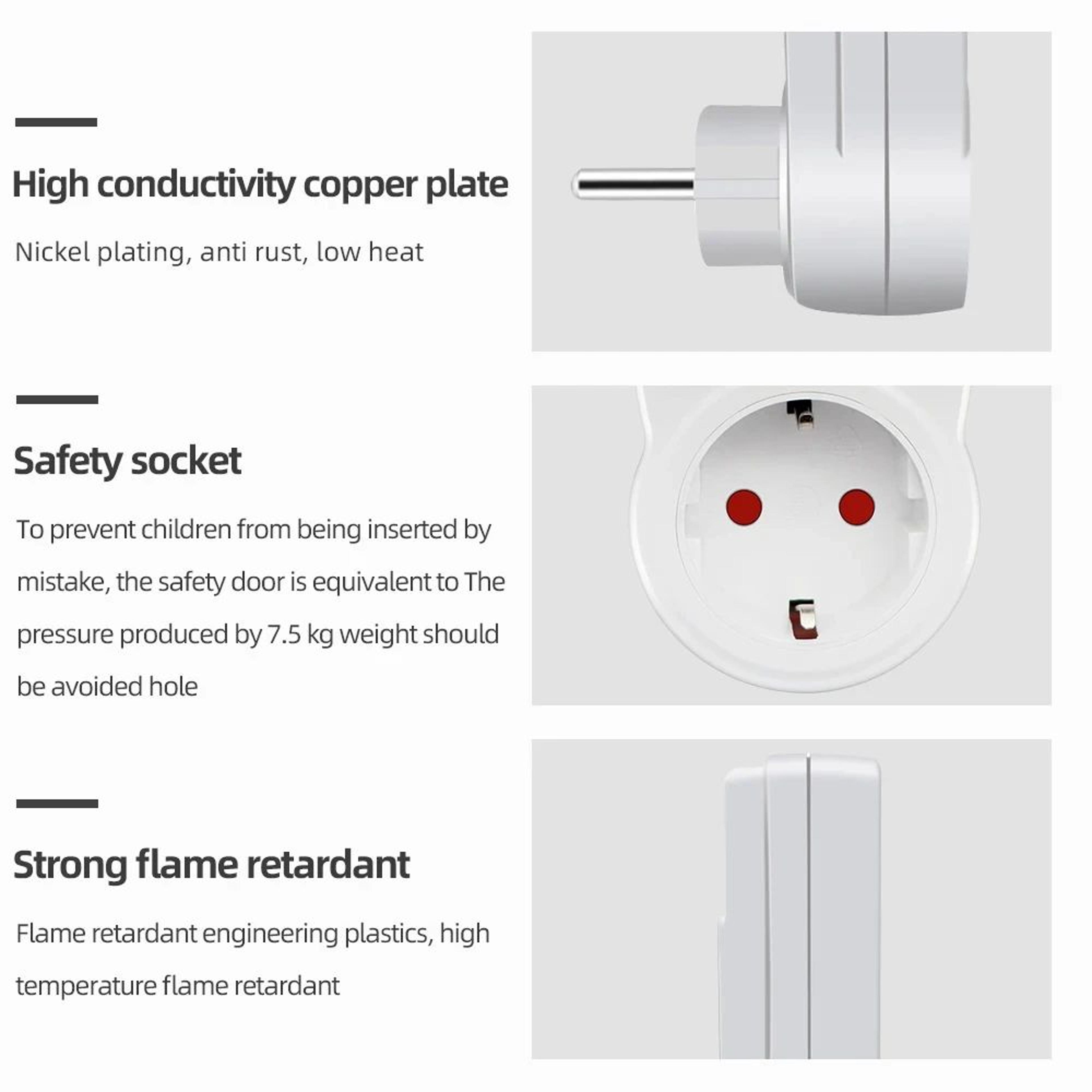 Programmable Digital Timer Outlet  10 Program Automatic Socket Switch With Weekly Scheduling For Ho 4