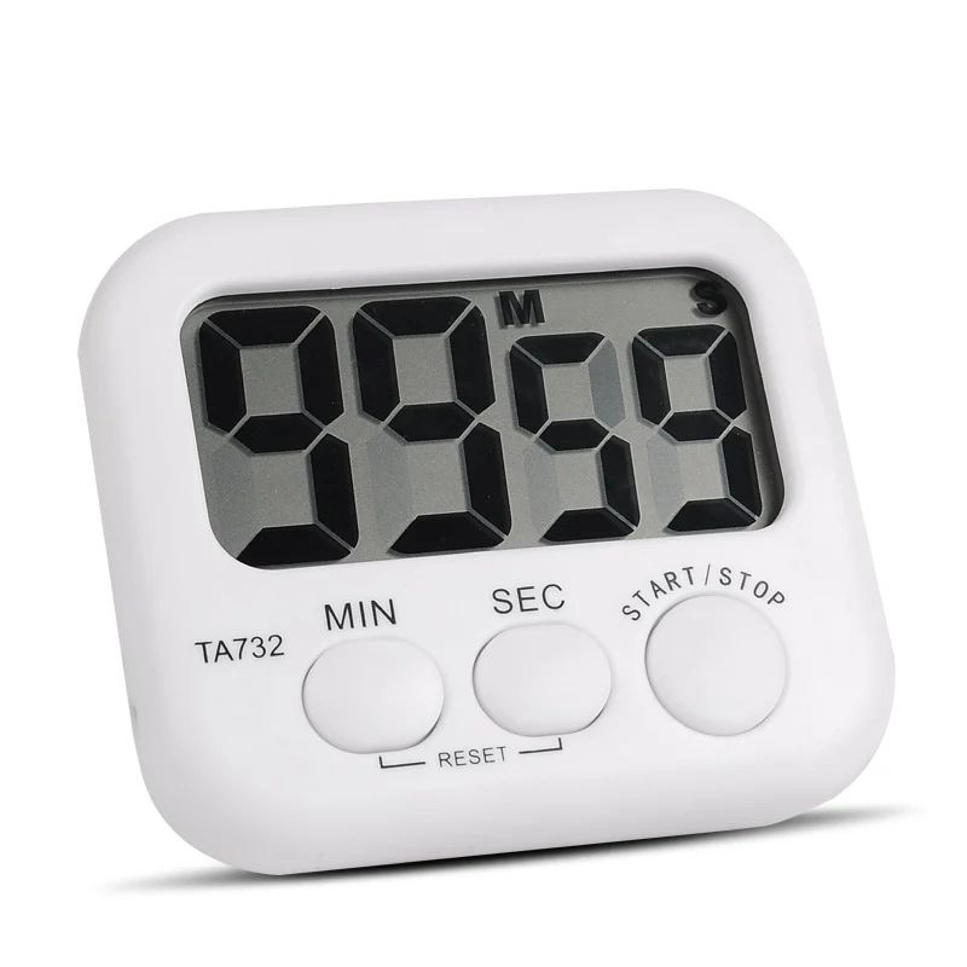 Large LCD Digital Kitchen Timer  Mini Countdown Count Up Clock With Loud Alarm For Cooking Baking H 1