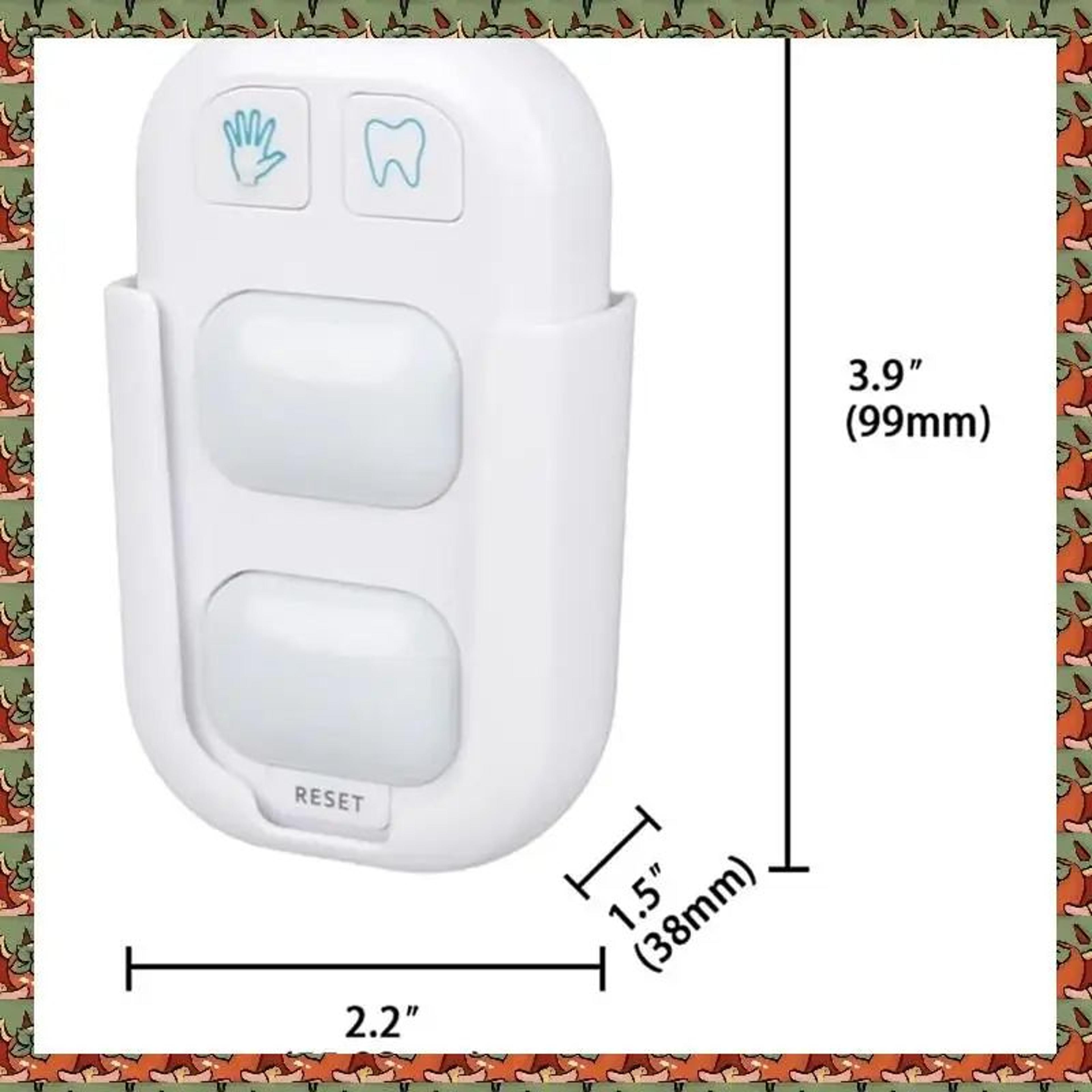 Kids Teeth Brushing Timer  2 Minute Wireless Toothbrush  20 Second Hand Washing Timer With LED Indi 6