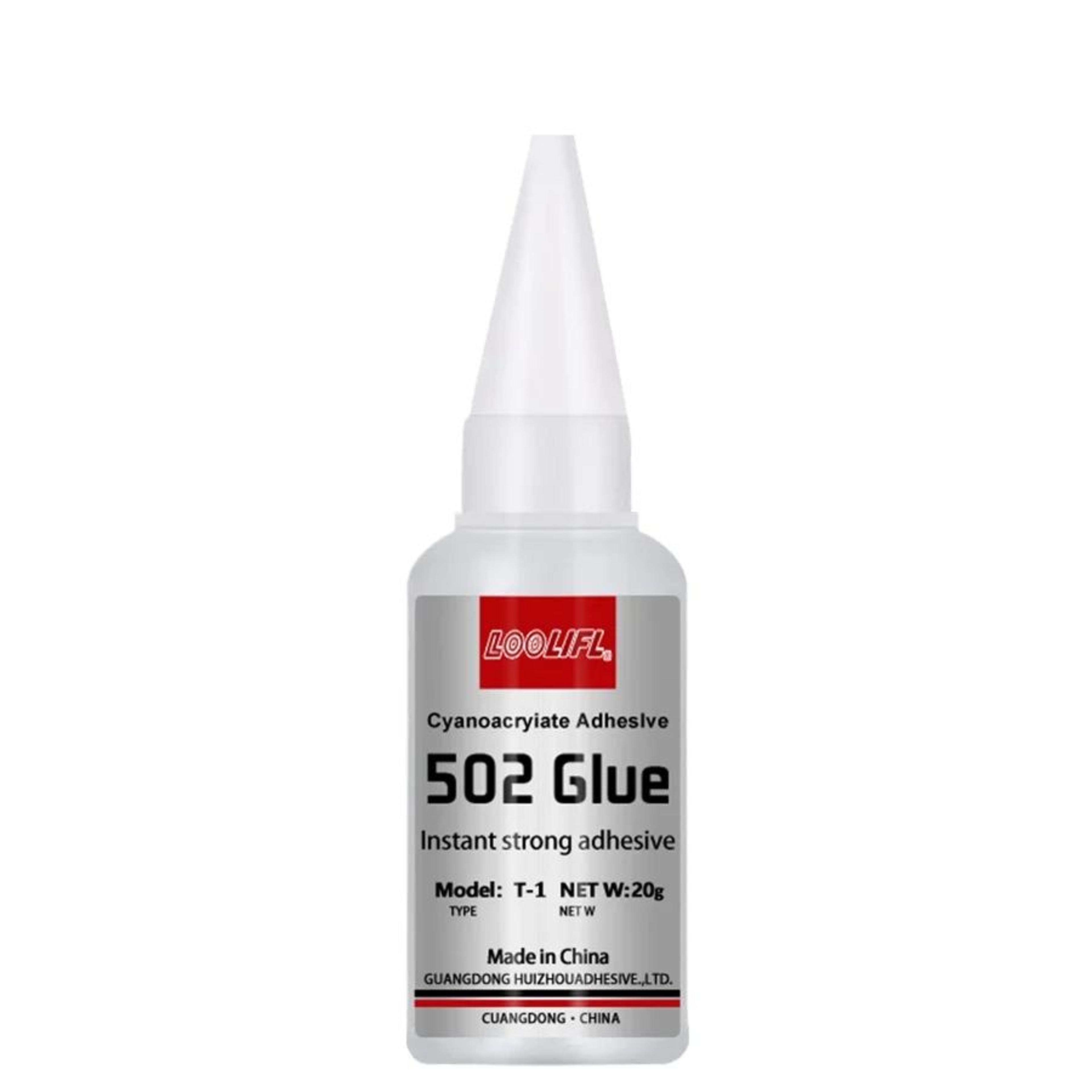 502 Super Glue  Quick Dry Strong Bond Cyanoacrylate Adhesive For Leather Rubber Wood  Metal Repairs 6