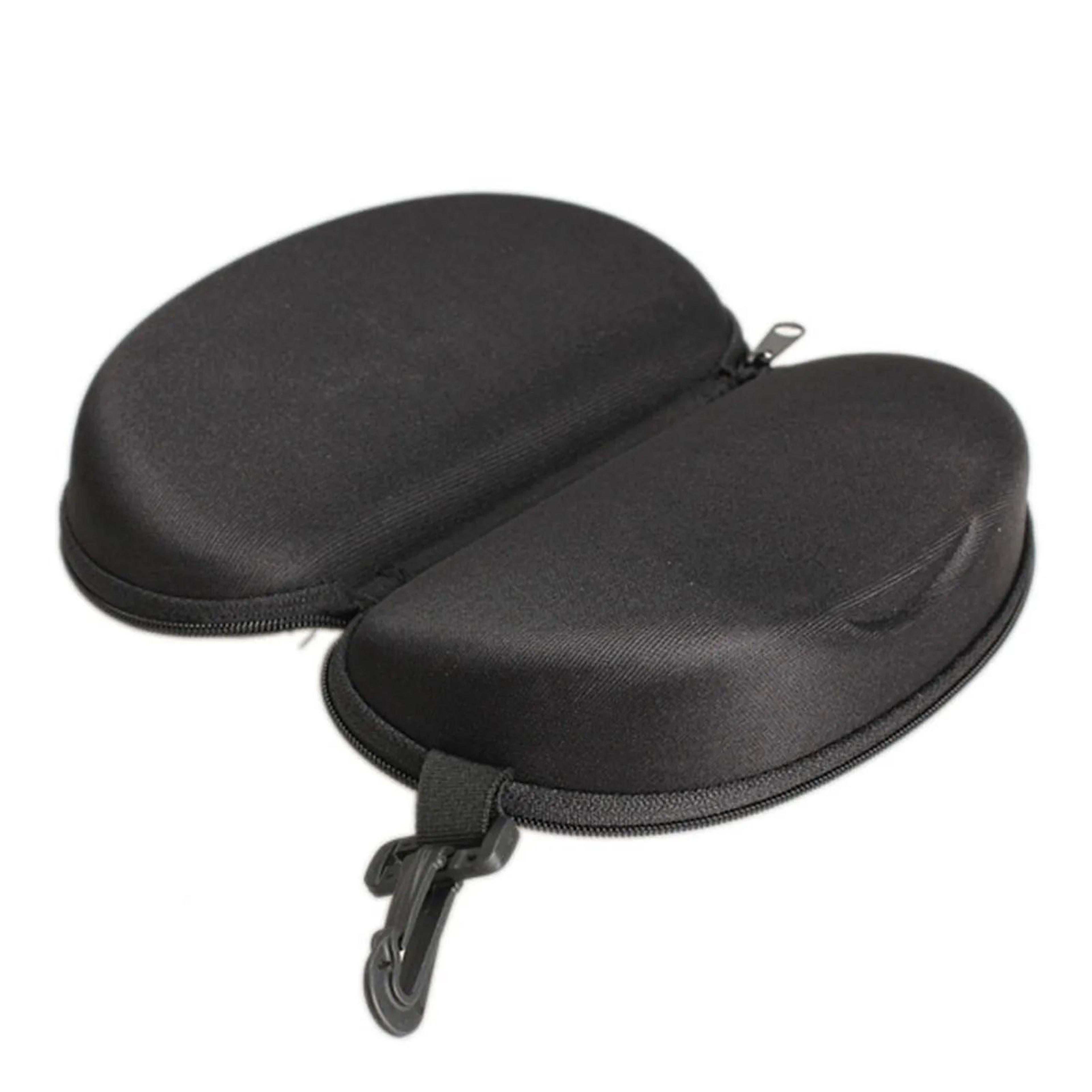 Hard Shell Sunglasses Case  Portable EVA Zipper Eyeglasses Holder With Hook For Travel Reading Glas 5
