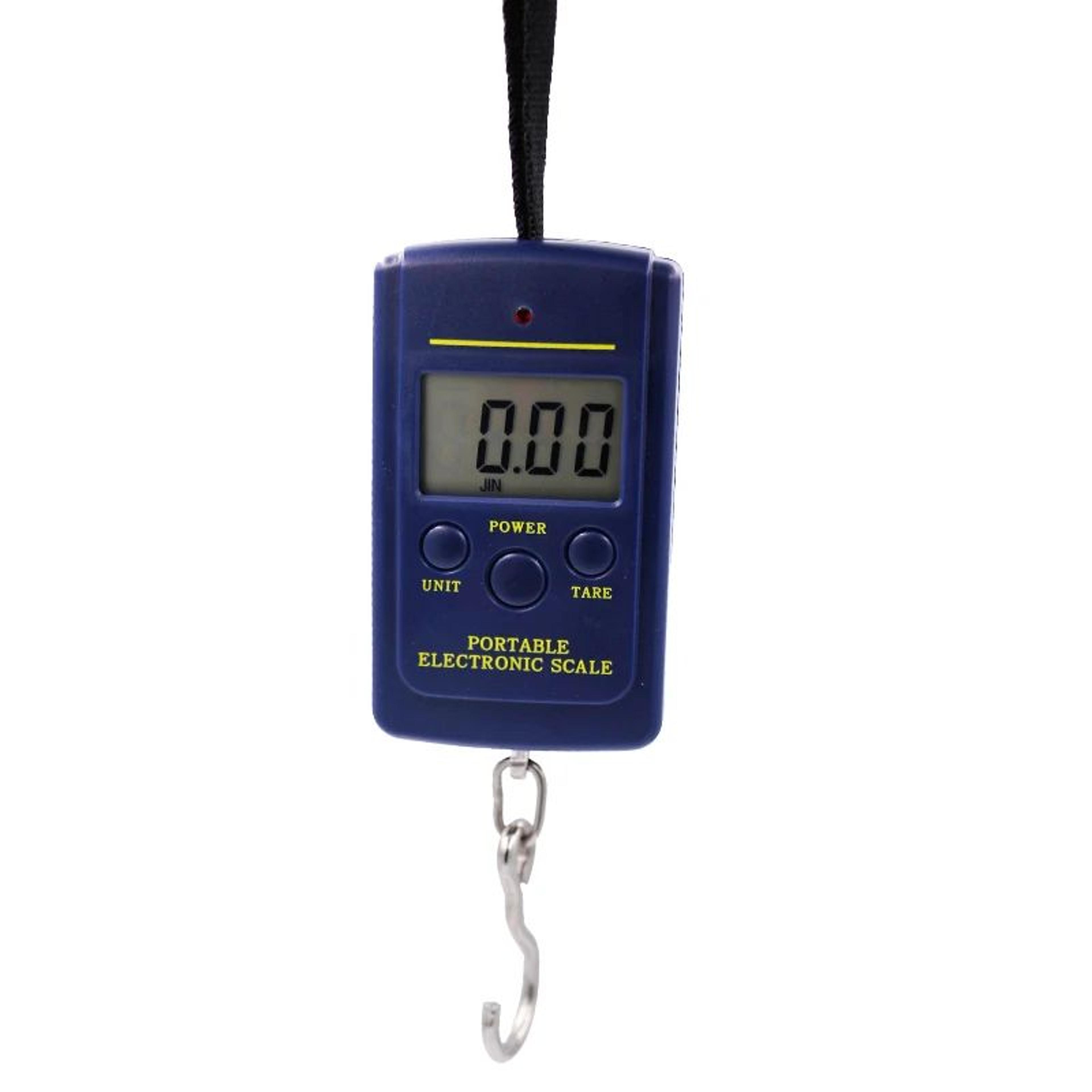88lb Portable Digital Hanging Scale  Compact Electronic Luggage Fishing Weight Scale With Temperatu 7