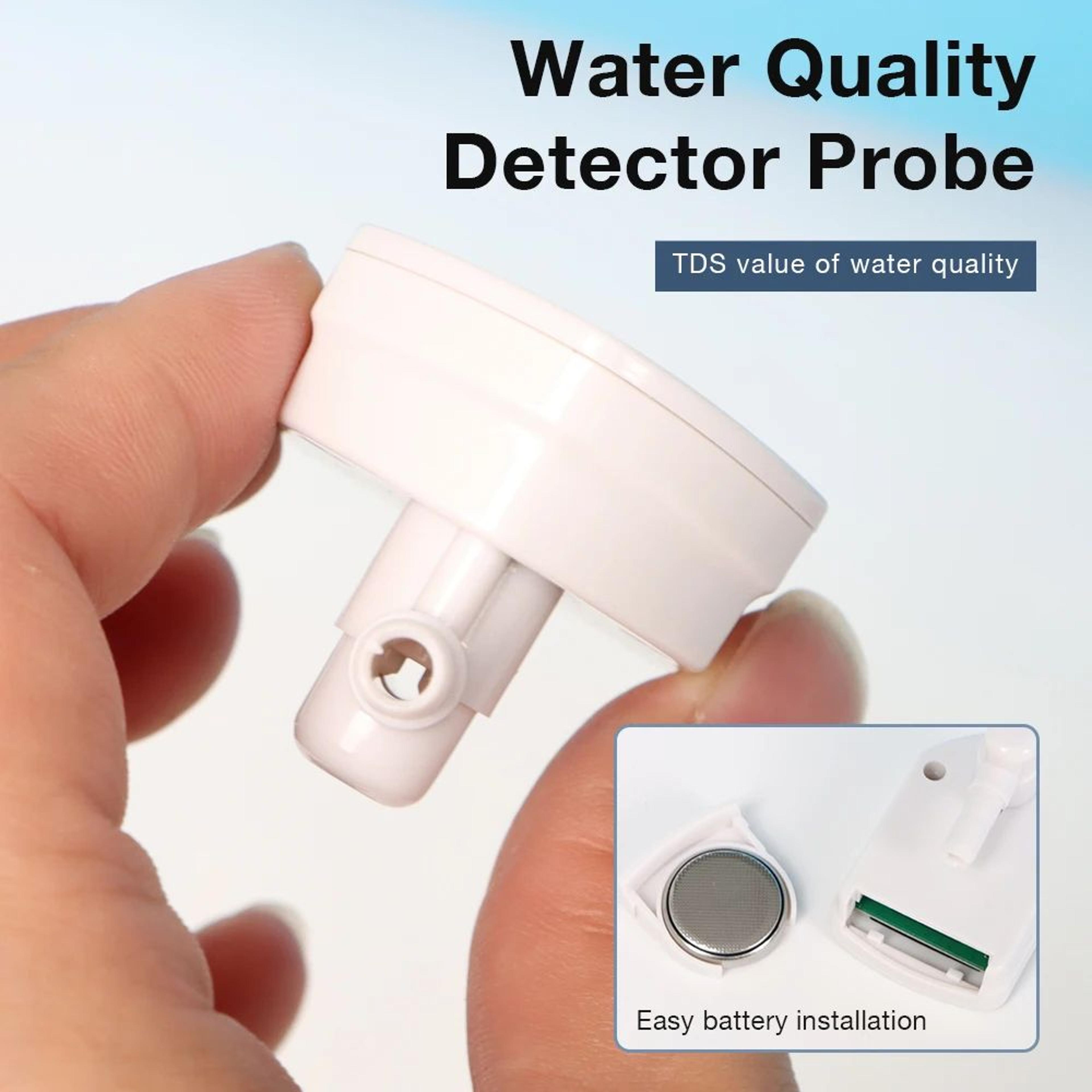 Digital Embedded TDS Water Quality Meter  RealTime 09990PPM Tester For Drinking Water Aquariums  Pu 8