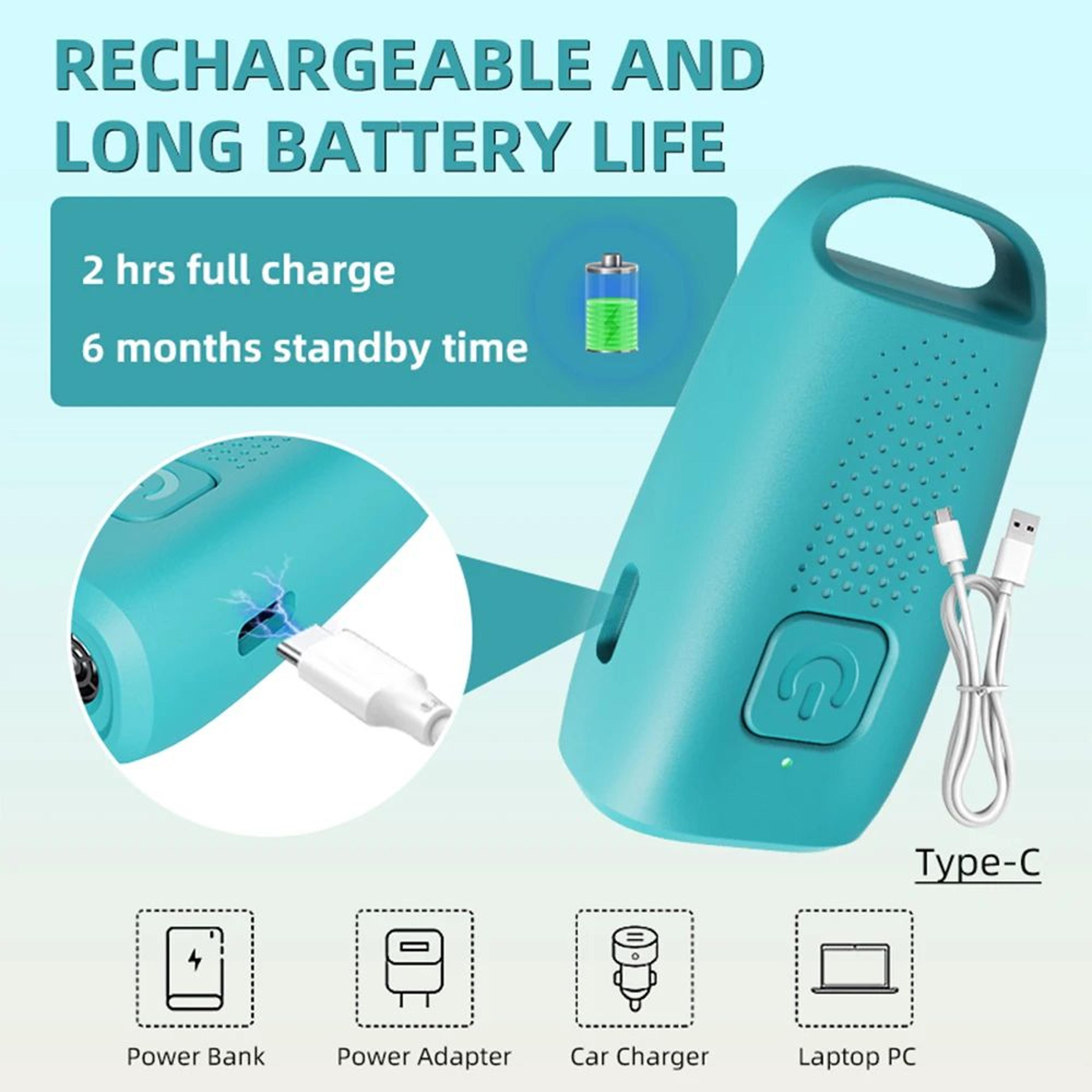 Rechargeable Ultrasonic Dog Trainer  Mini 40kHz Anti Barking Device With LED Flashlight For Small D 4